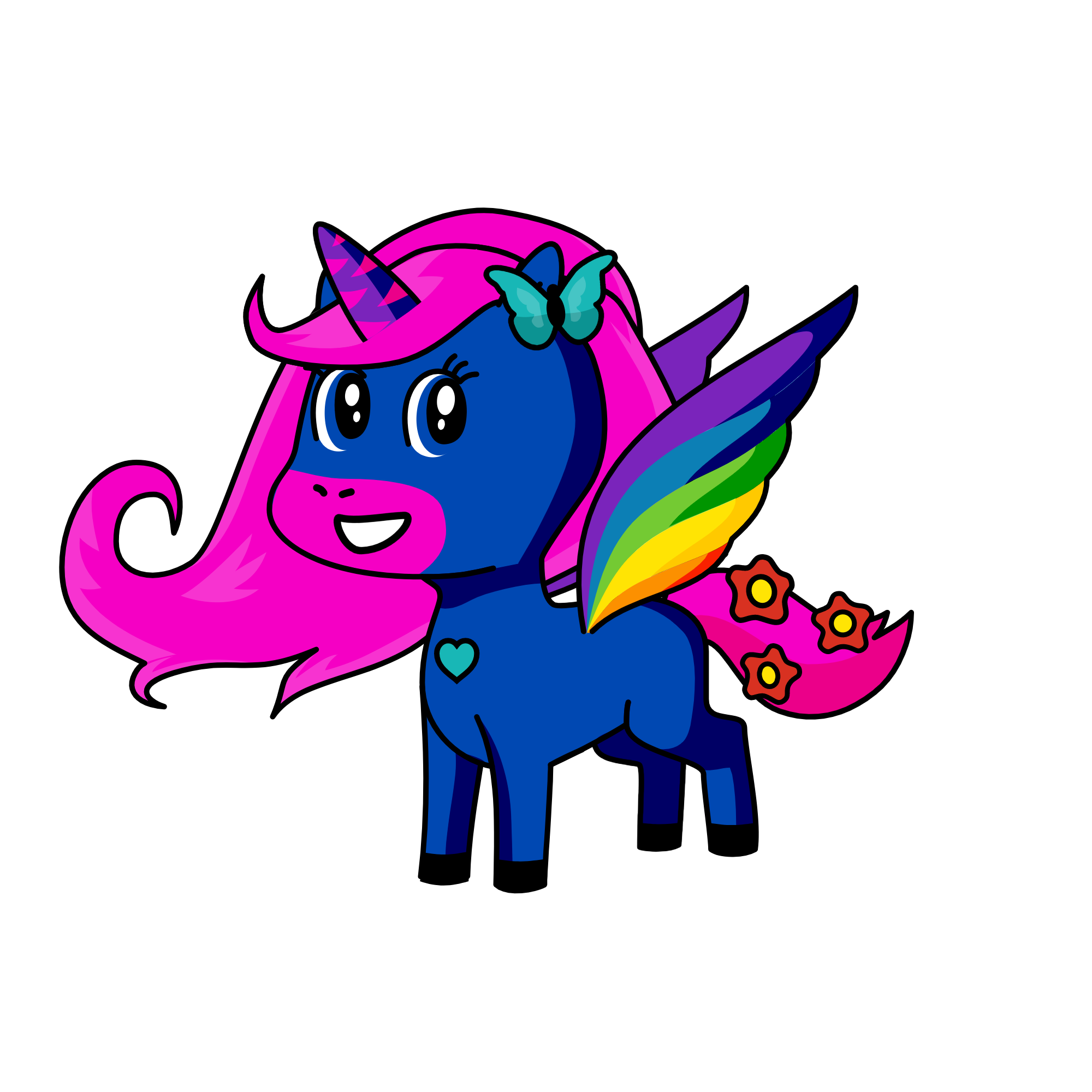 sparkles, the unicorn