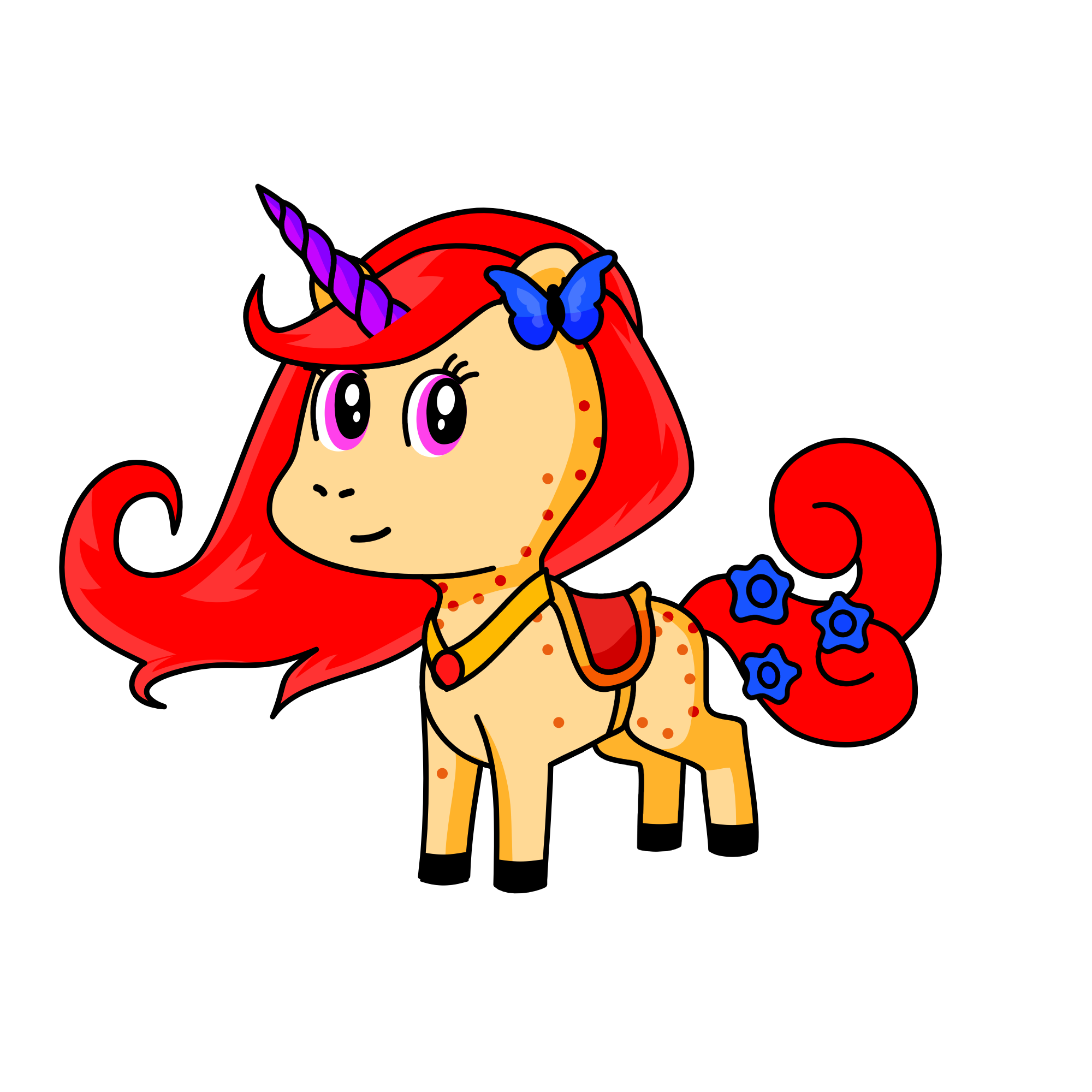 Rupensel, the unicorn