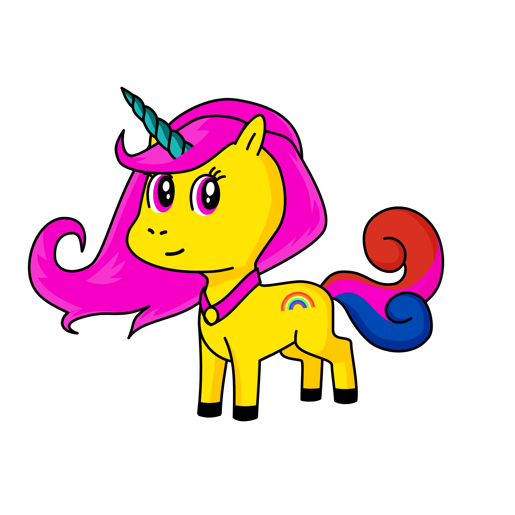 beauty, the unicorn