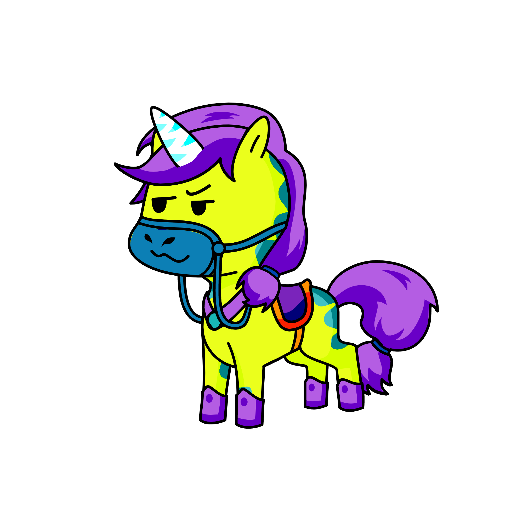 Felicia, the unicorn