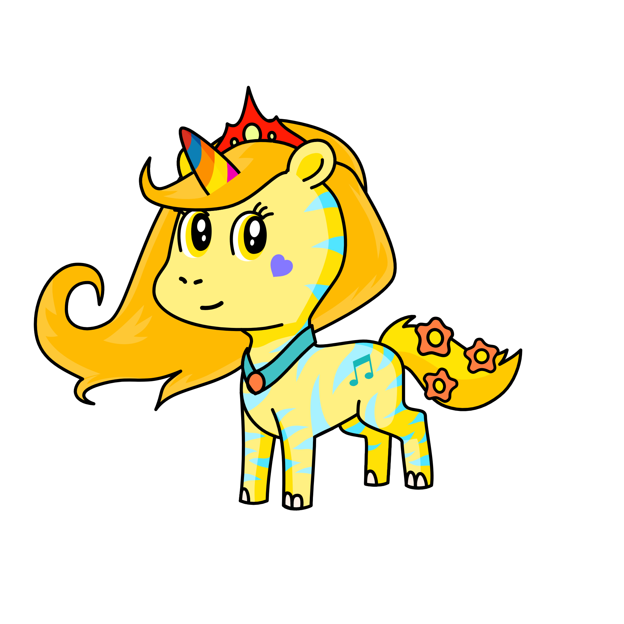 Công Chúa, the unicorn