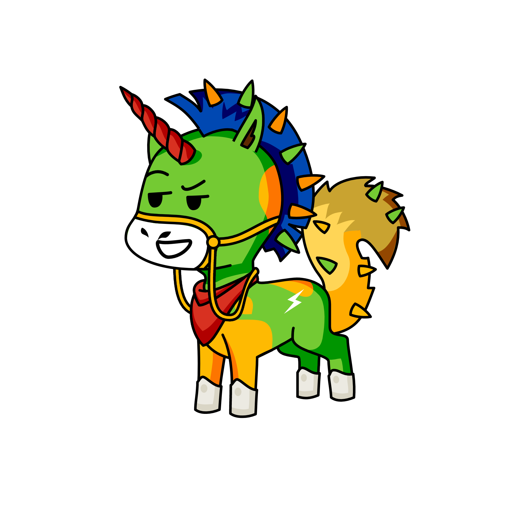 radacorn, the unicorn