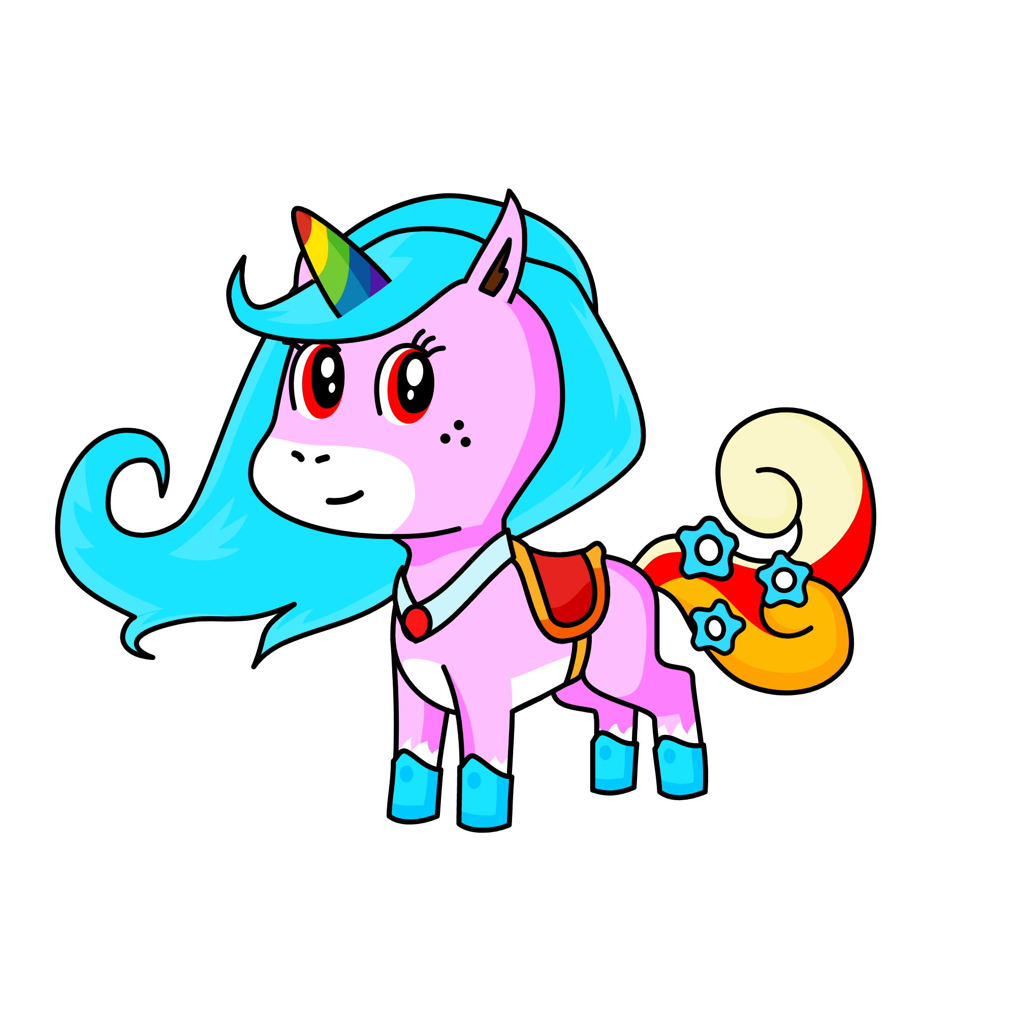 Shimmer, the unicorn