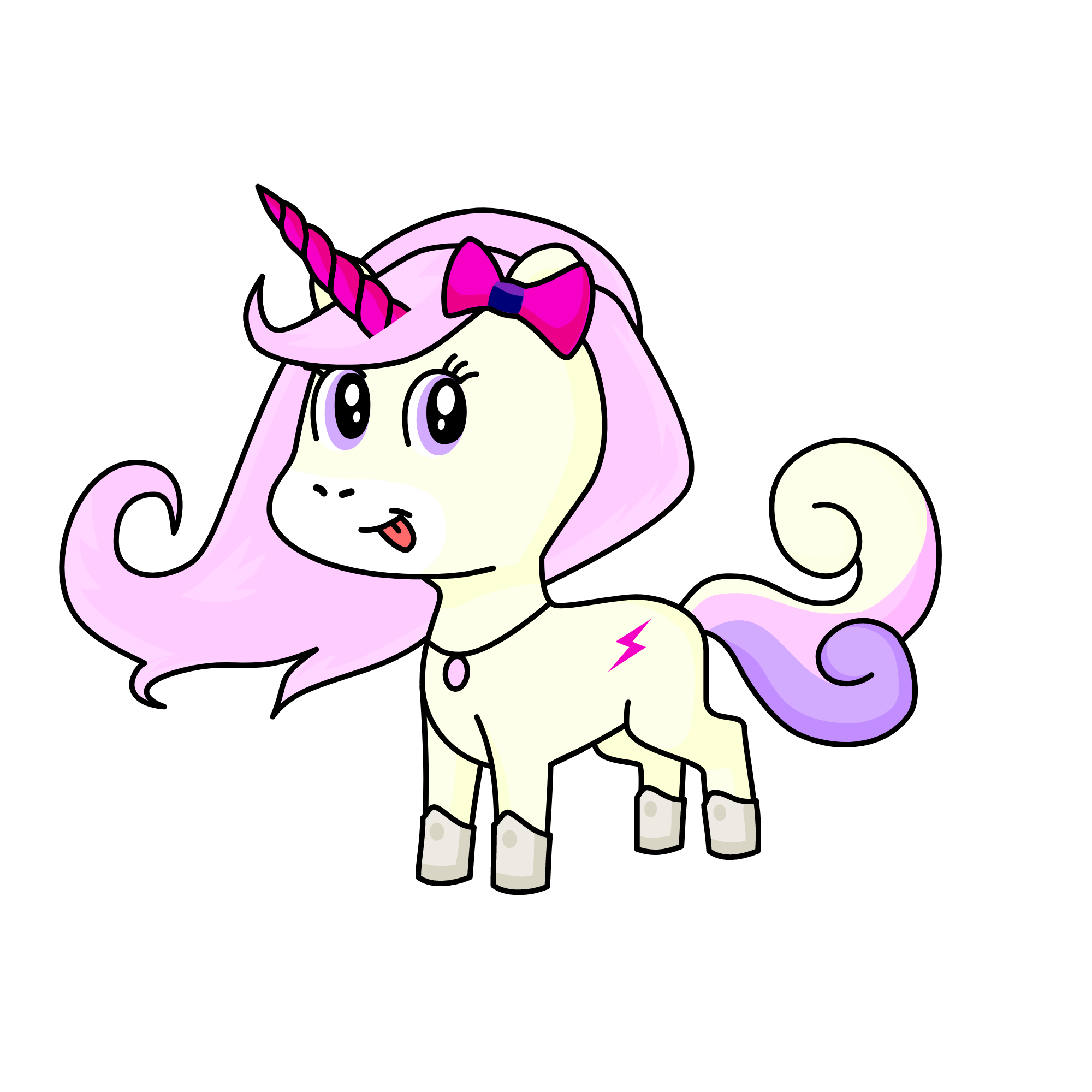 Sunshine, the unicorn