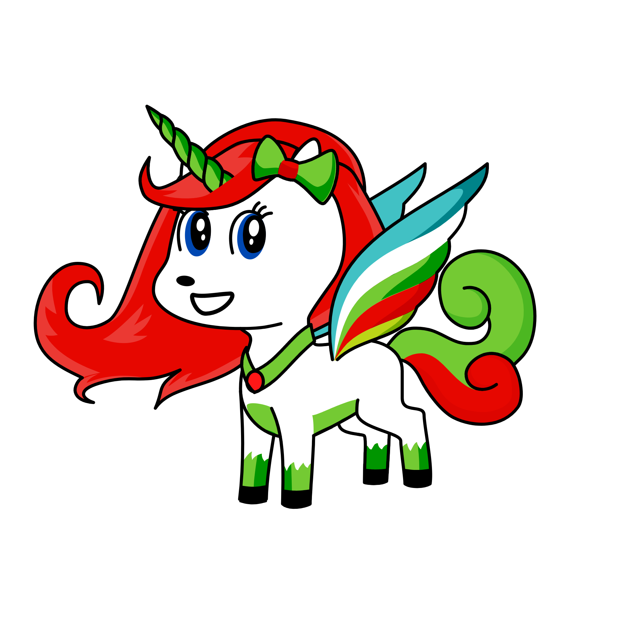 Holly, the unicorn