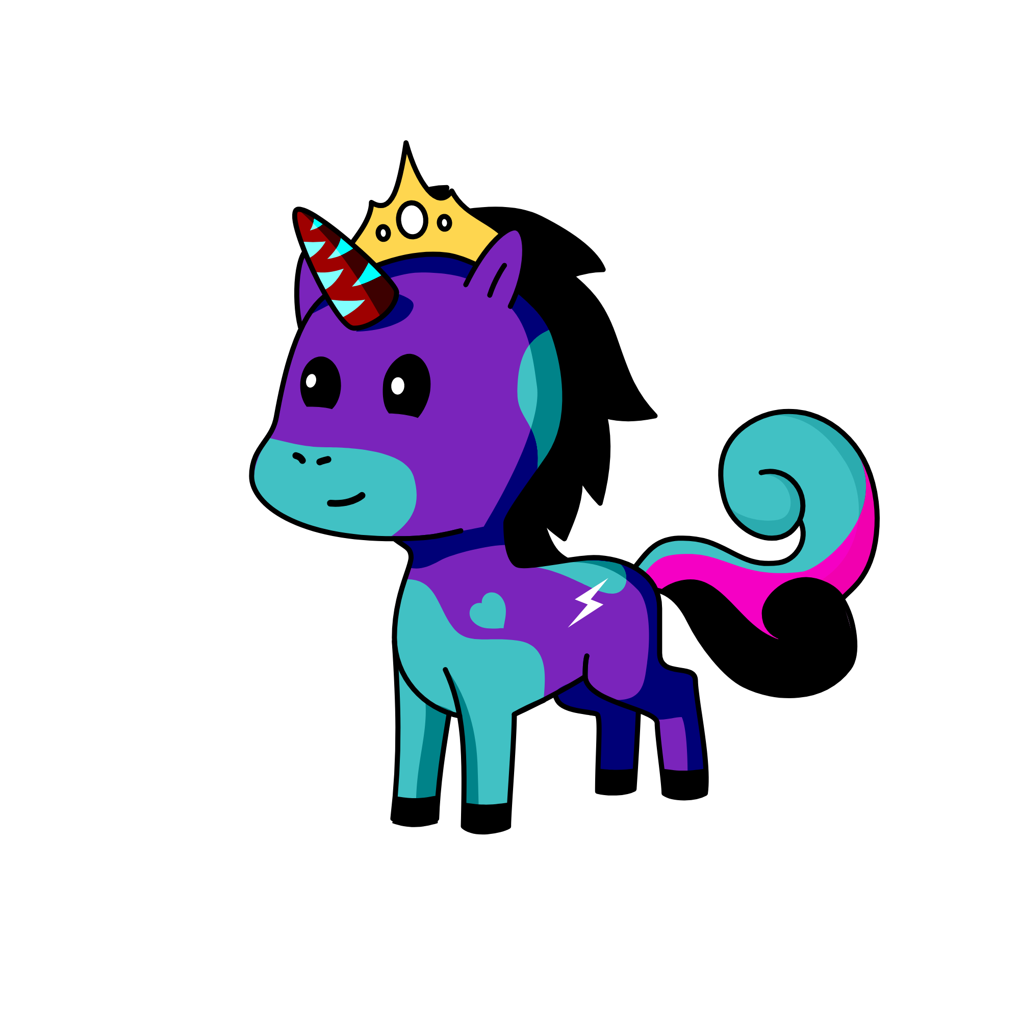 llama, the unicorn