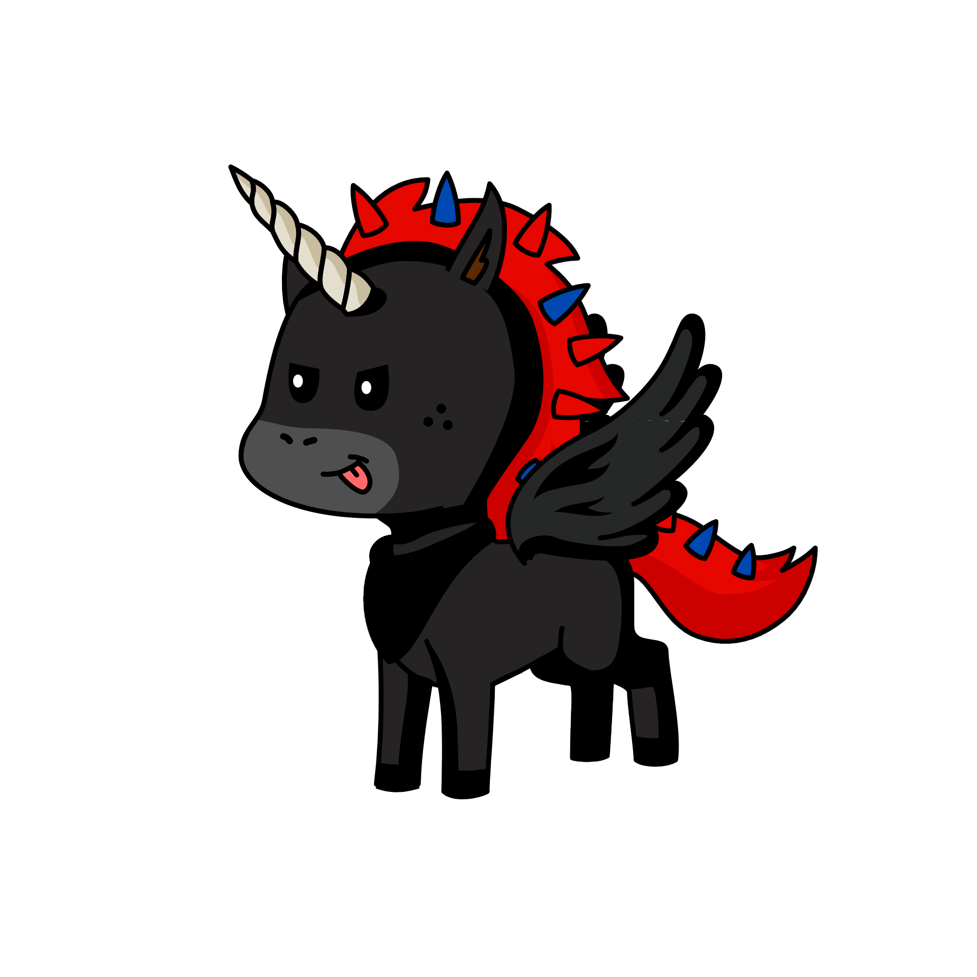 Nightmare, the unicorn
