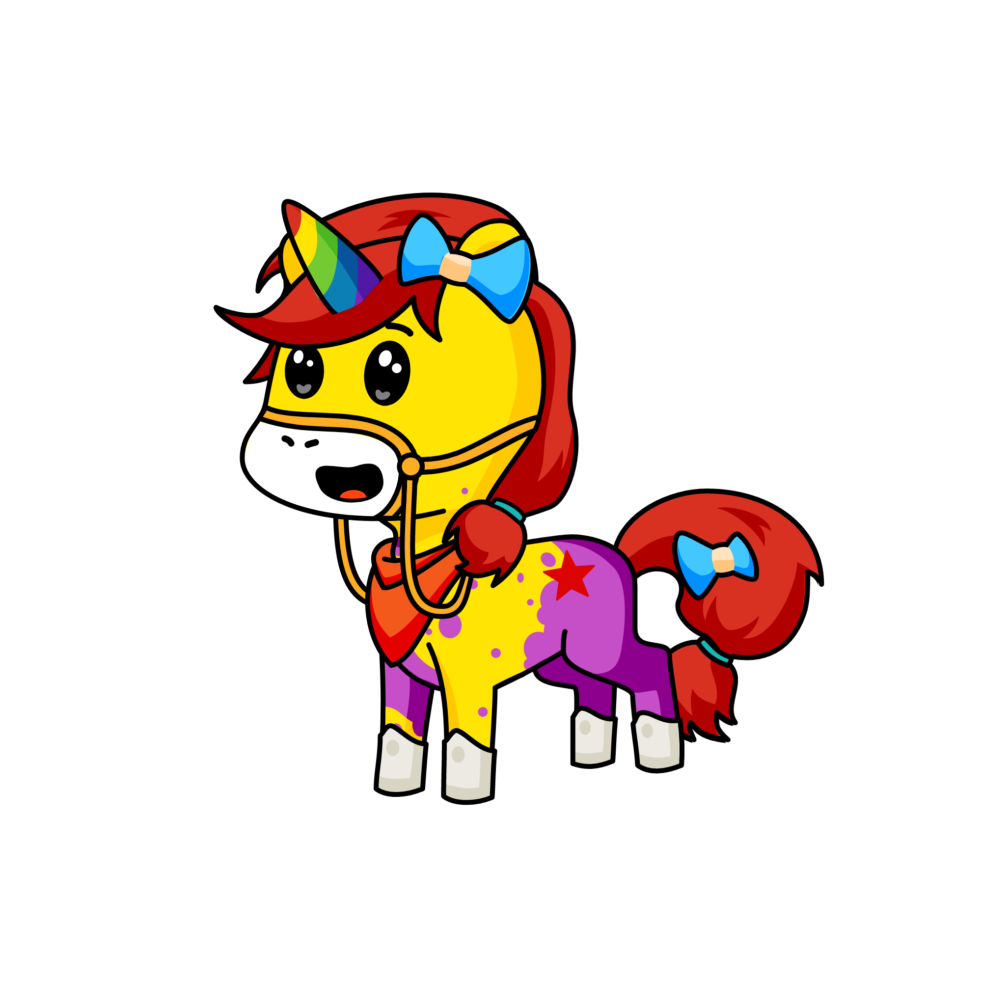 Manuela, the unicorn
