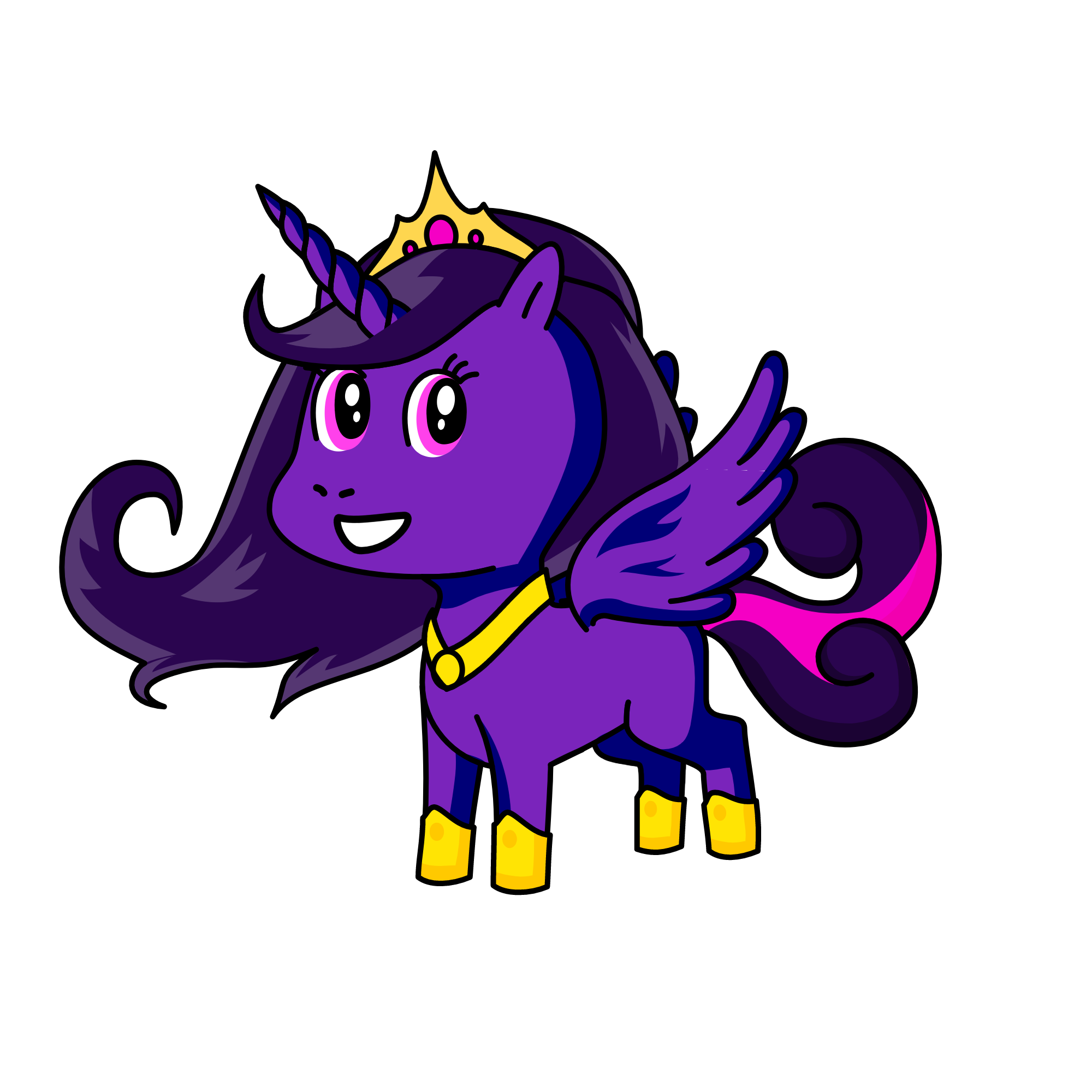 Twilight Sparkle, the unicorn