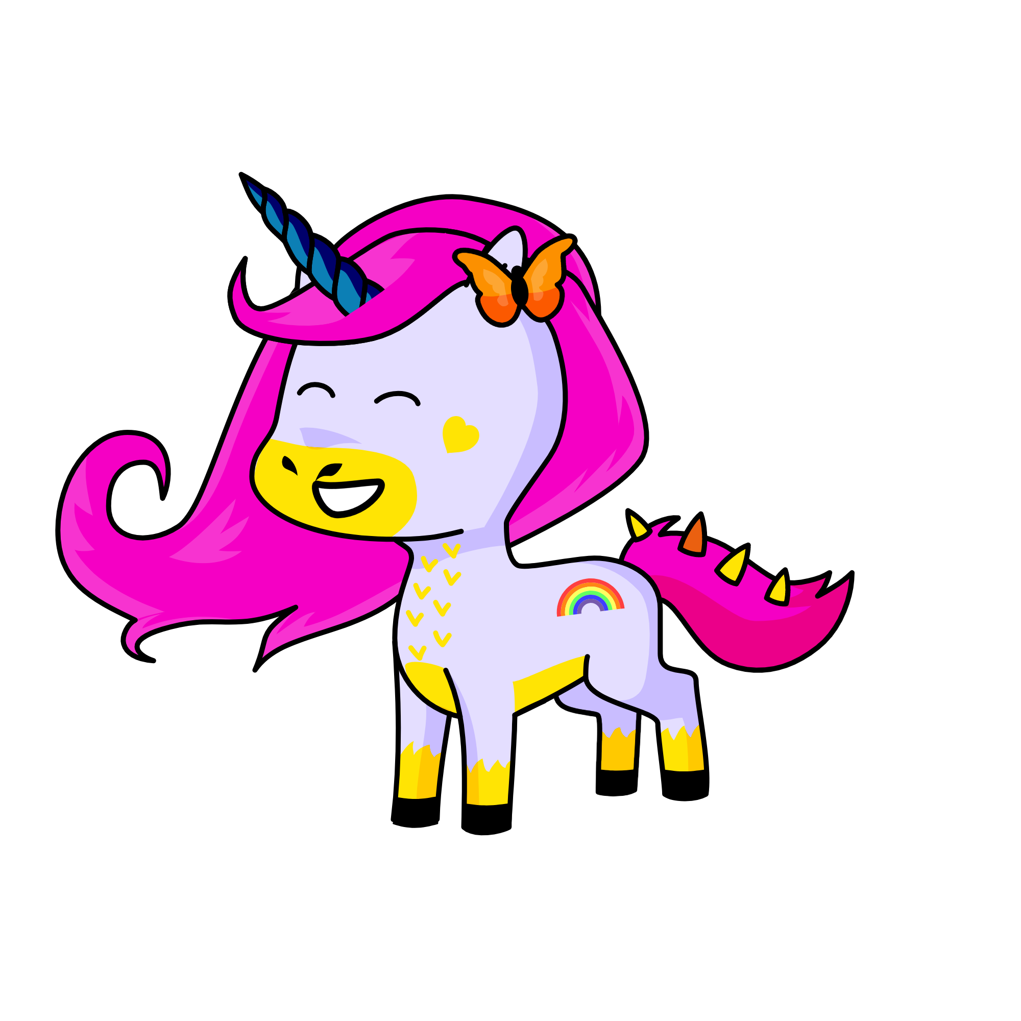 Ela, the unicorn