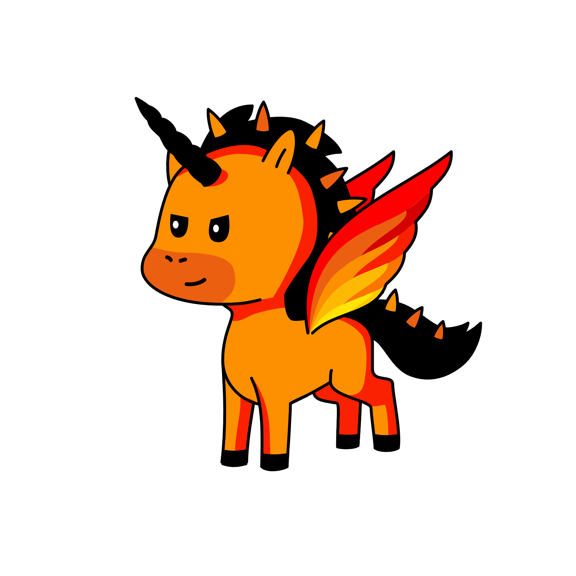 Halloween, the unicorn