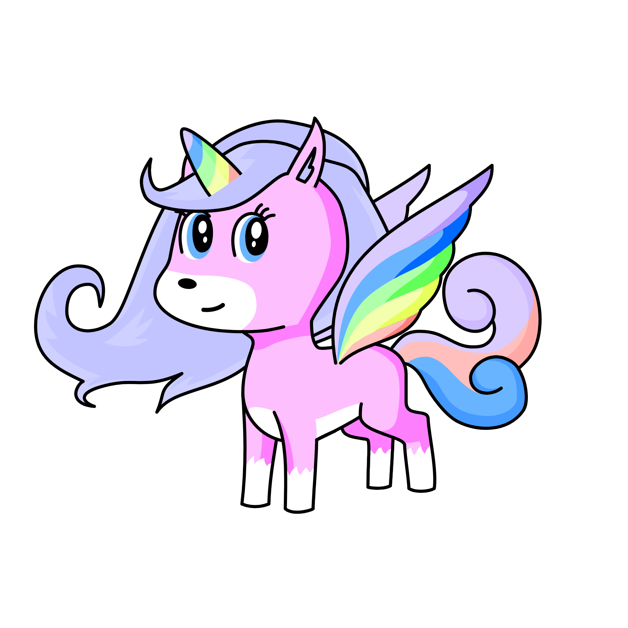 Pastela, the unicorn