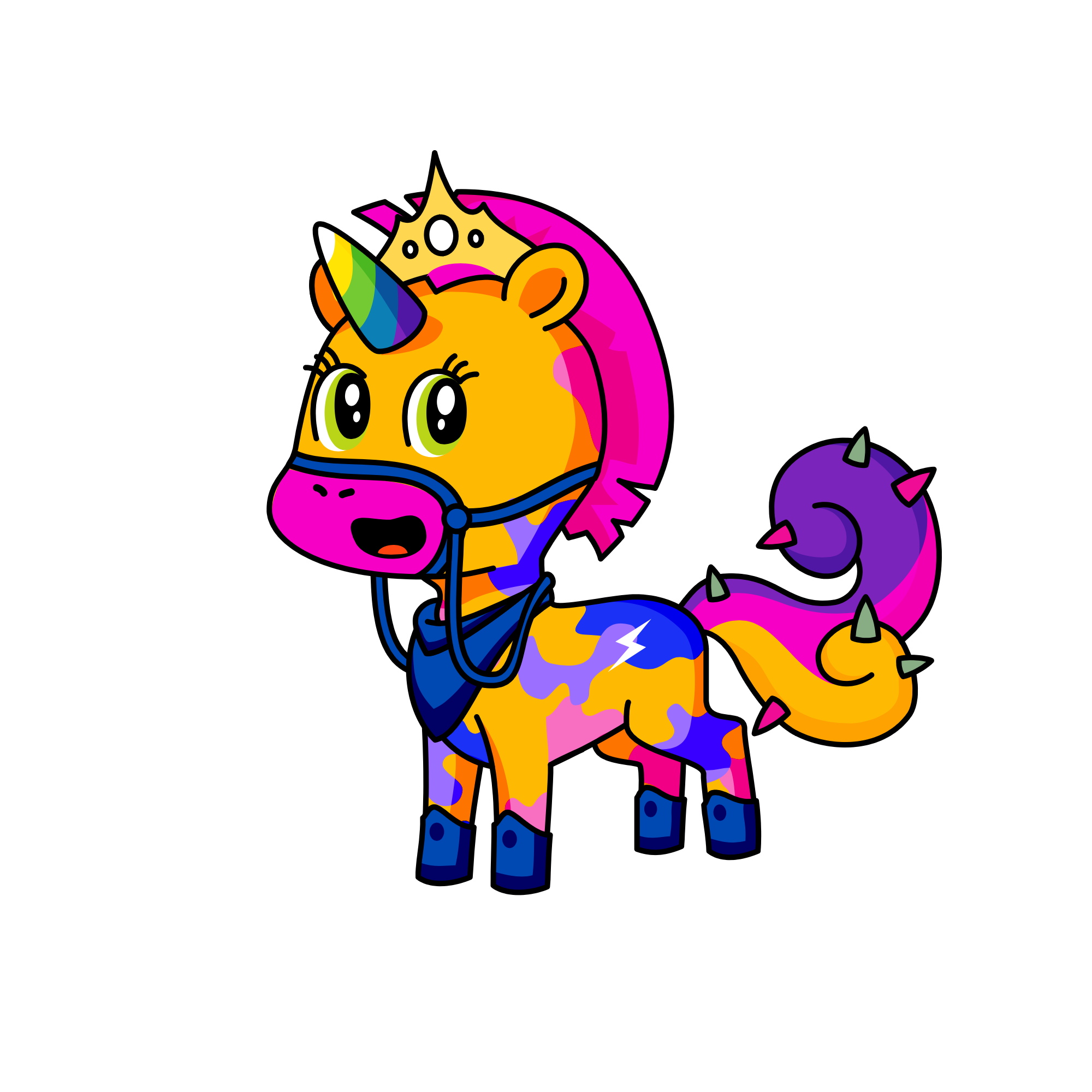 ASDF, the unicorn