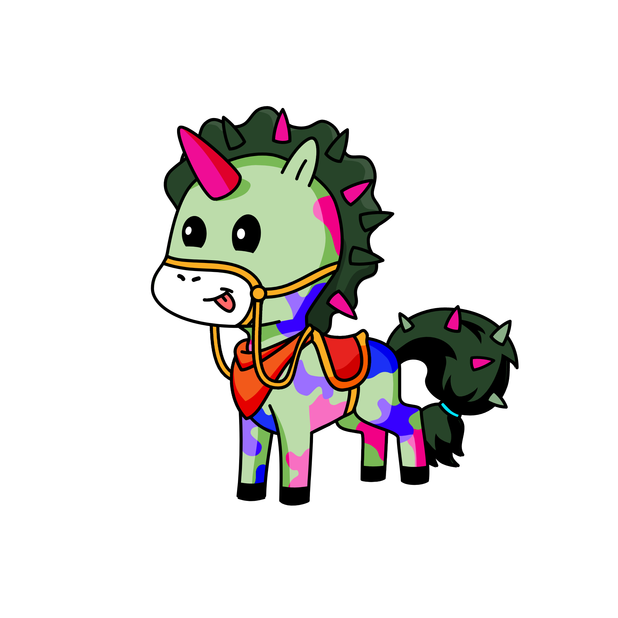 Tzepy, the unicorn