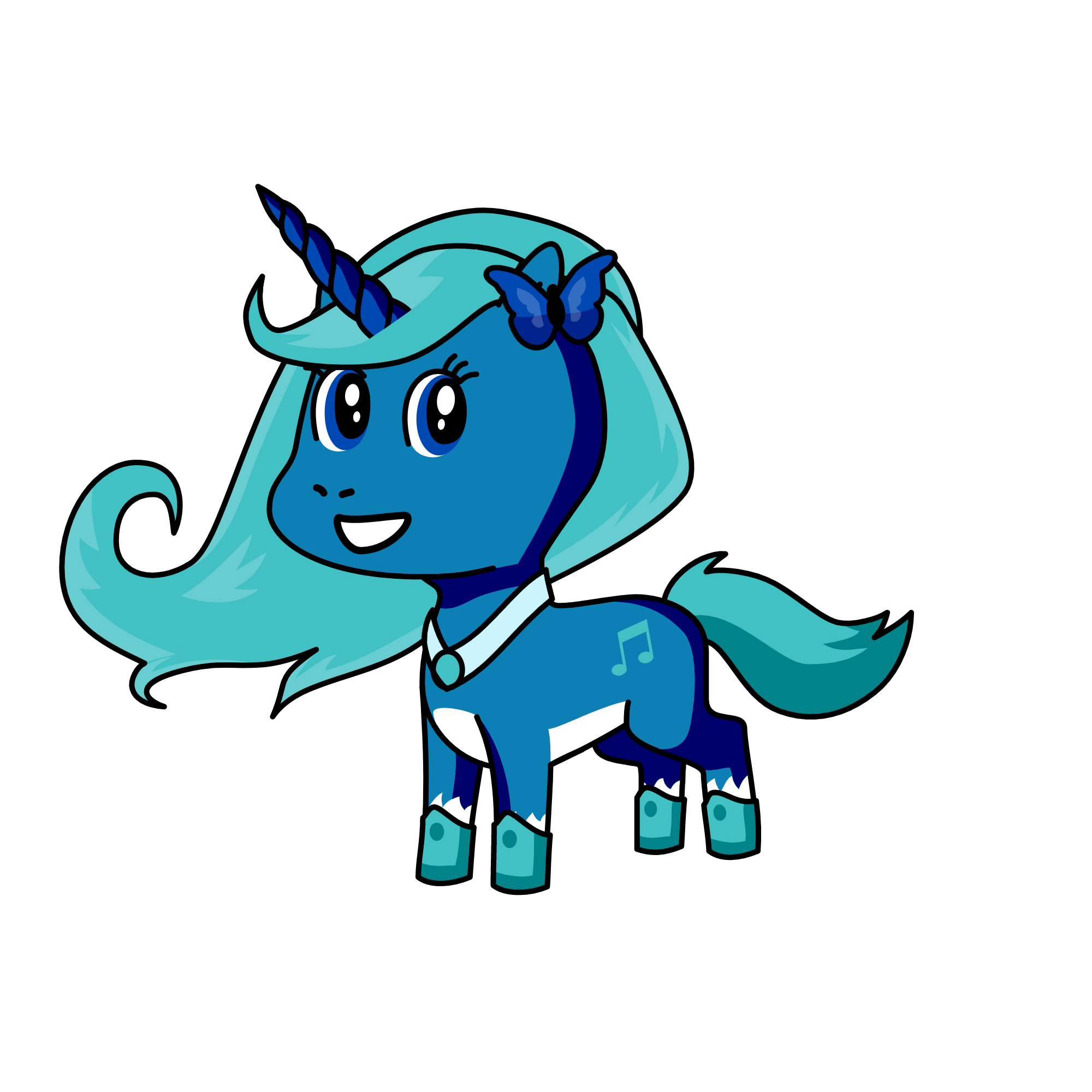 Winter Music, the unicorn