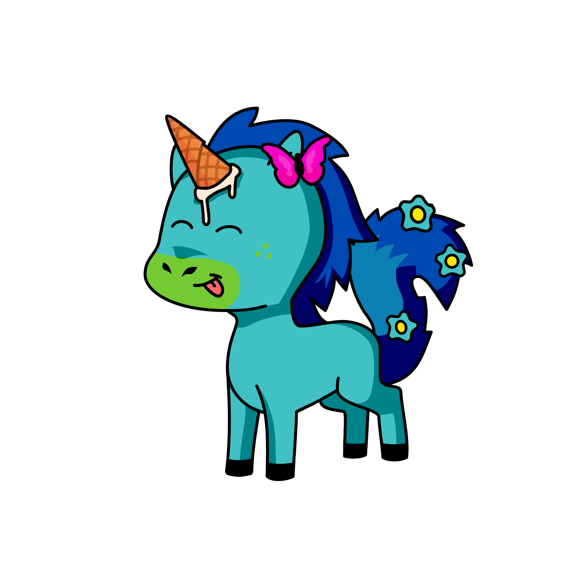 It happened again., the unicorn