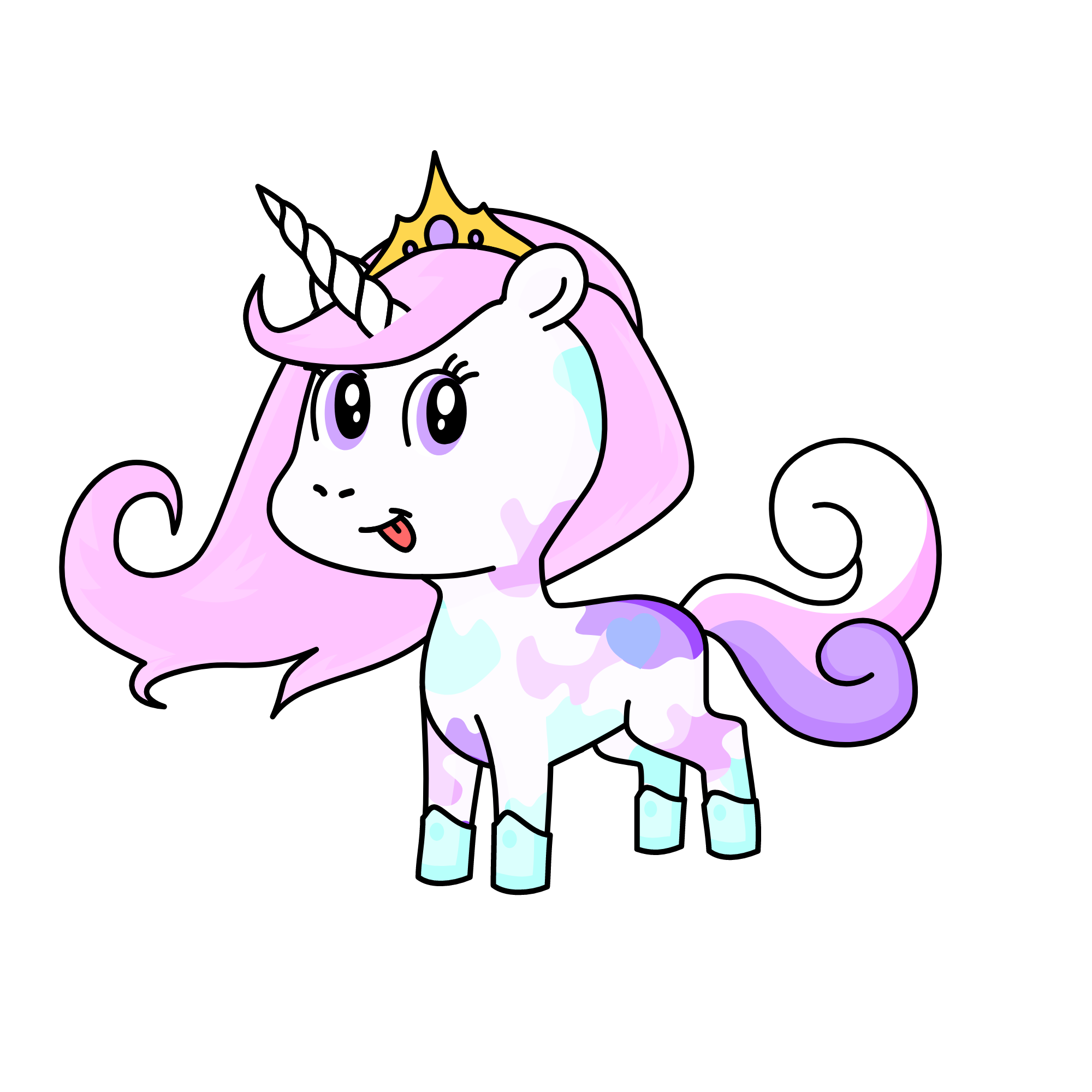 Lovely, the unicorn
