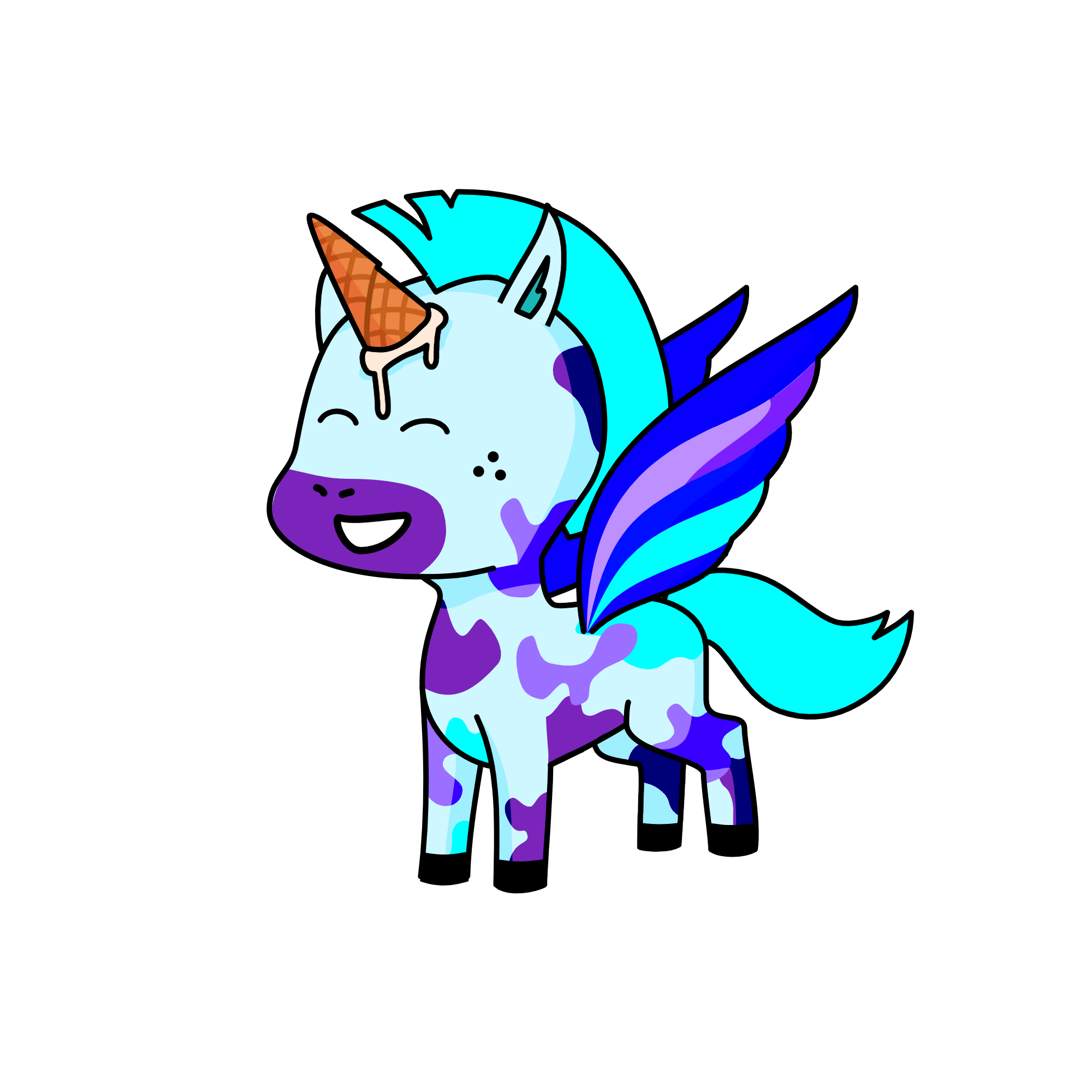 ice cream, the unicorn