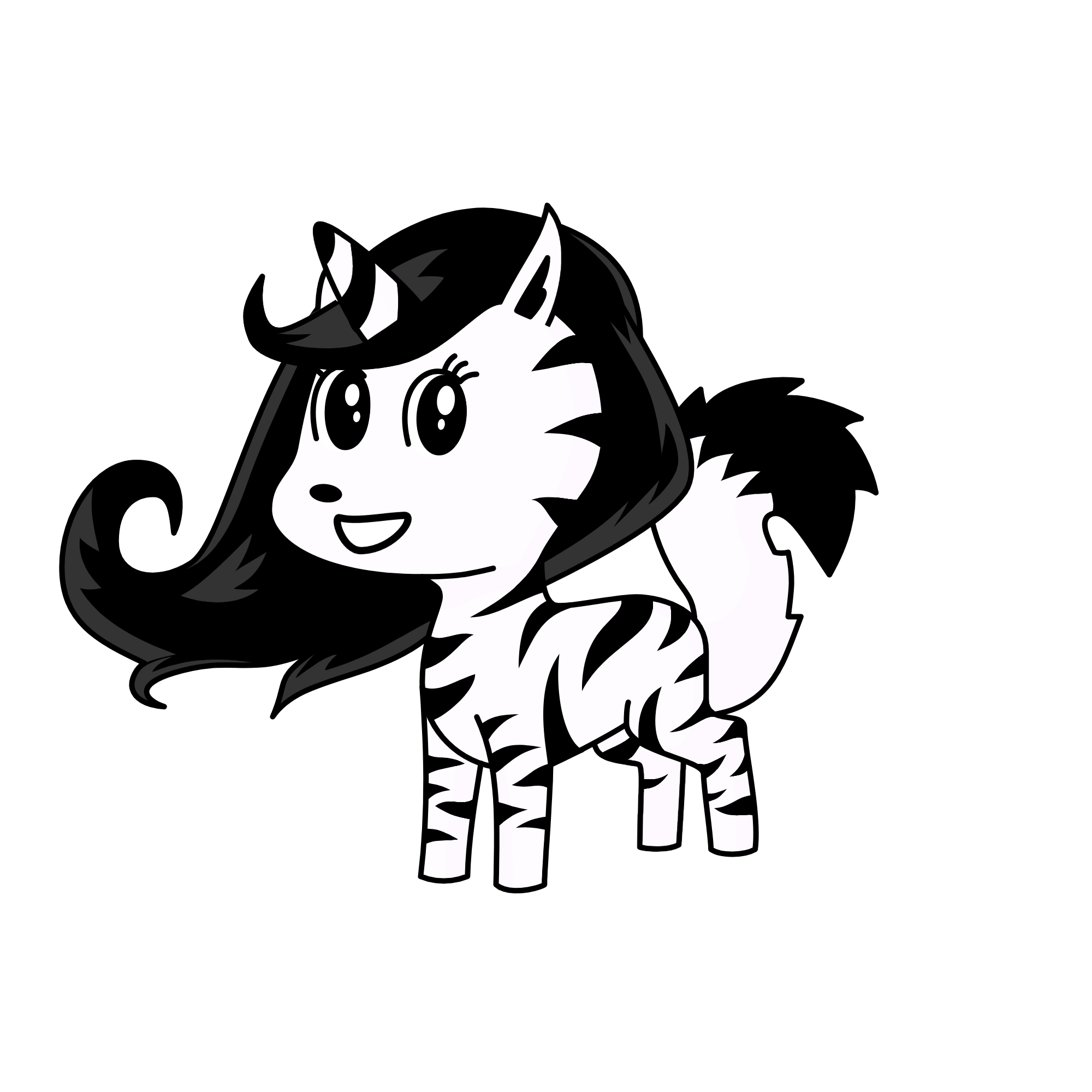 Zebra 🦓, the unicorn