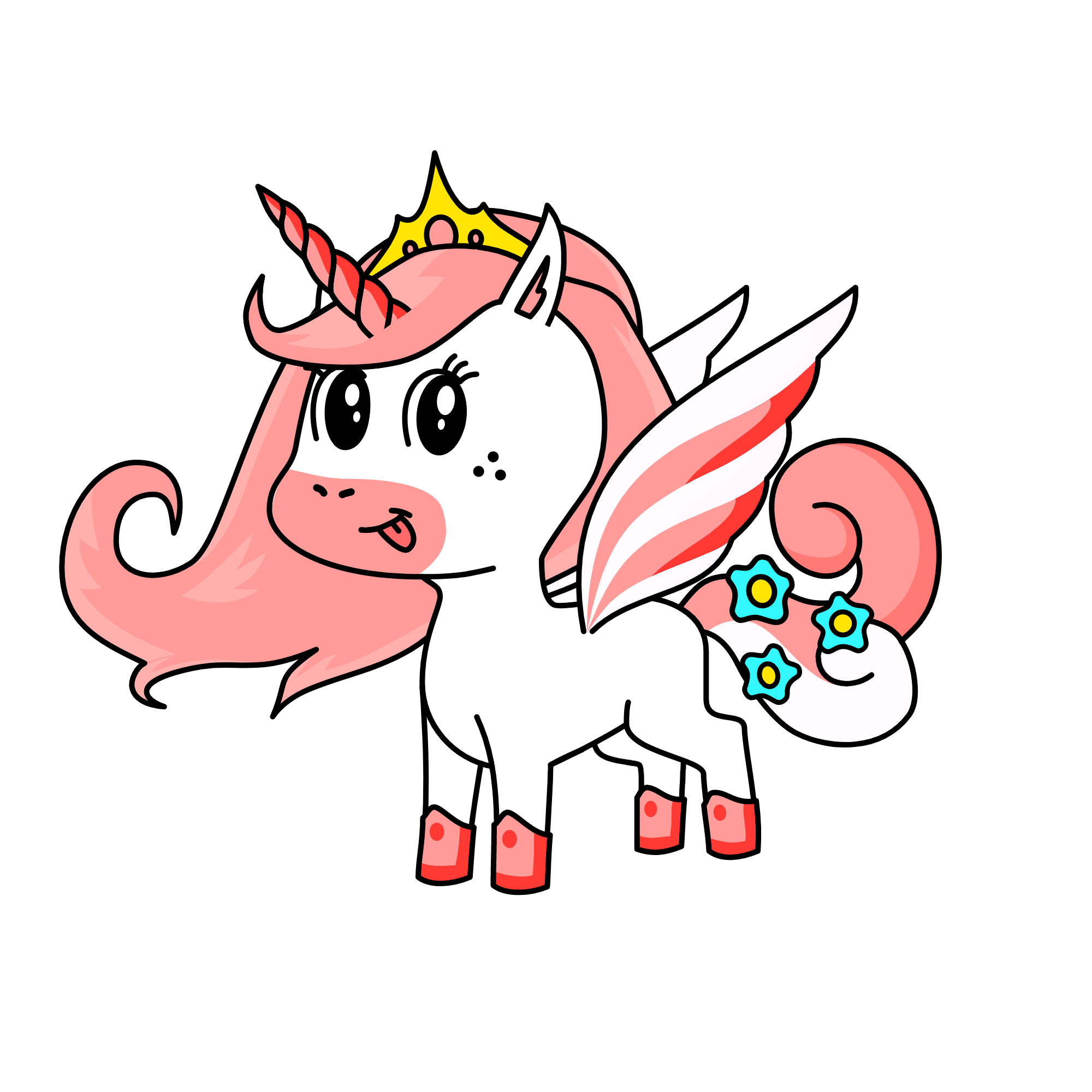 Princess Kelly, the unicorn