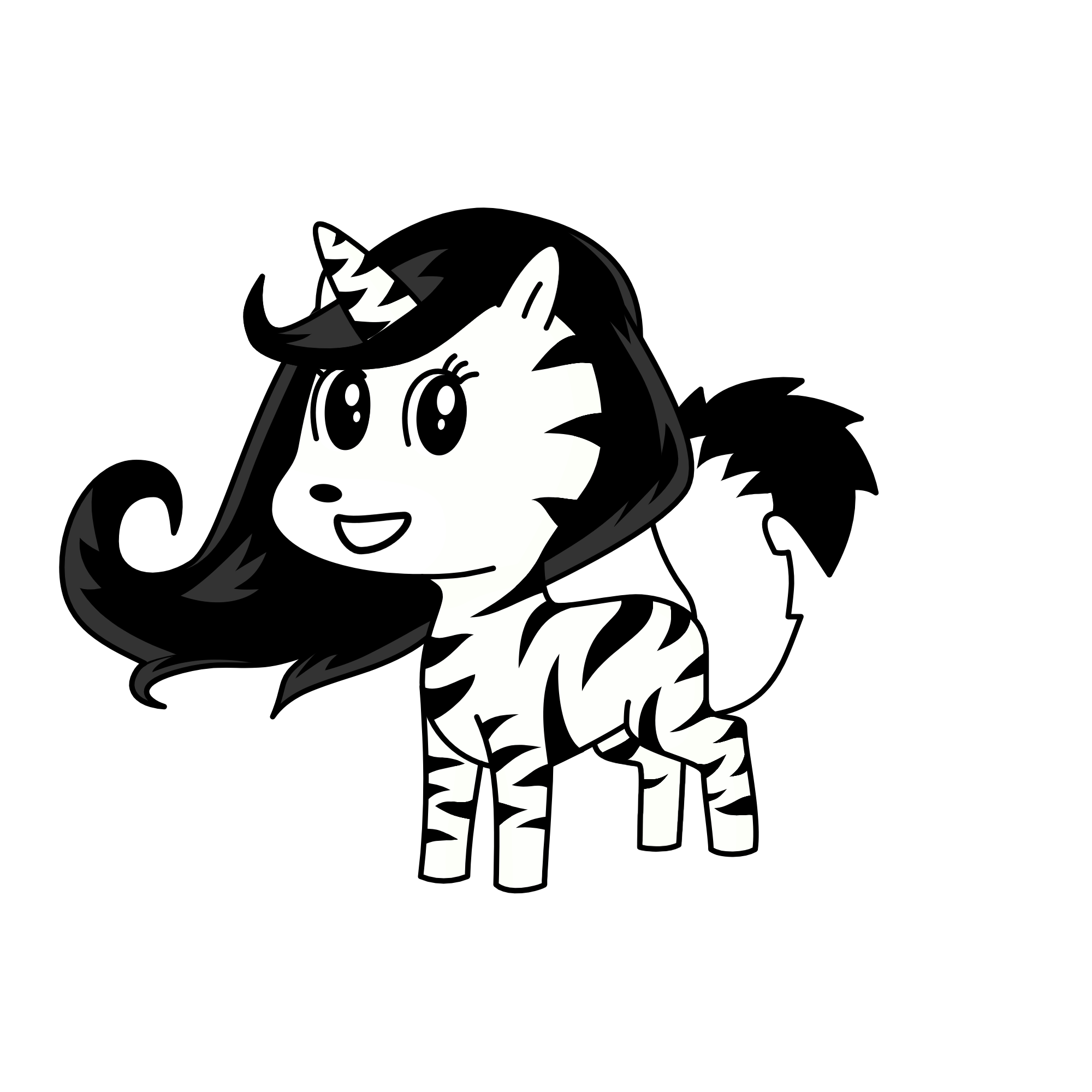 Zizzy, the unicorn