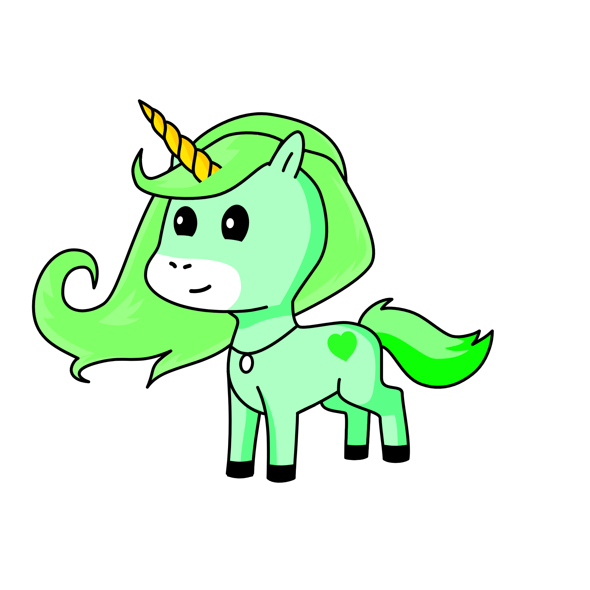 mint, the unicorn