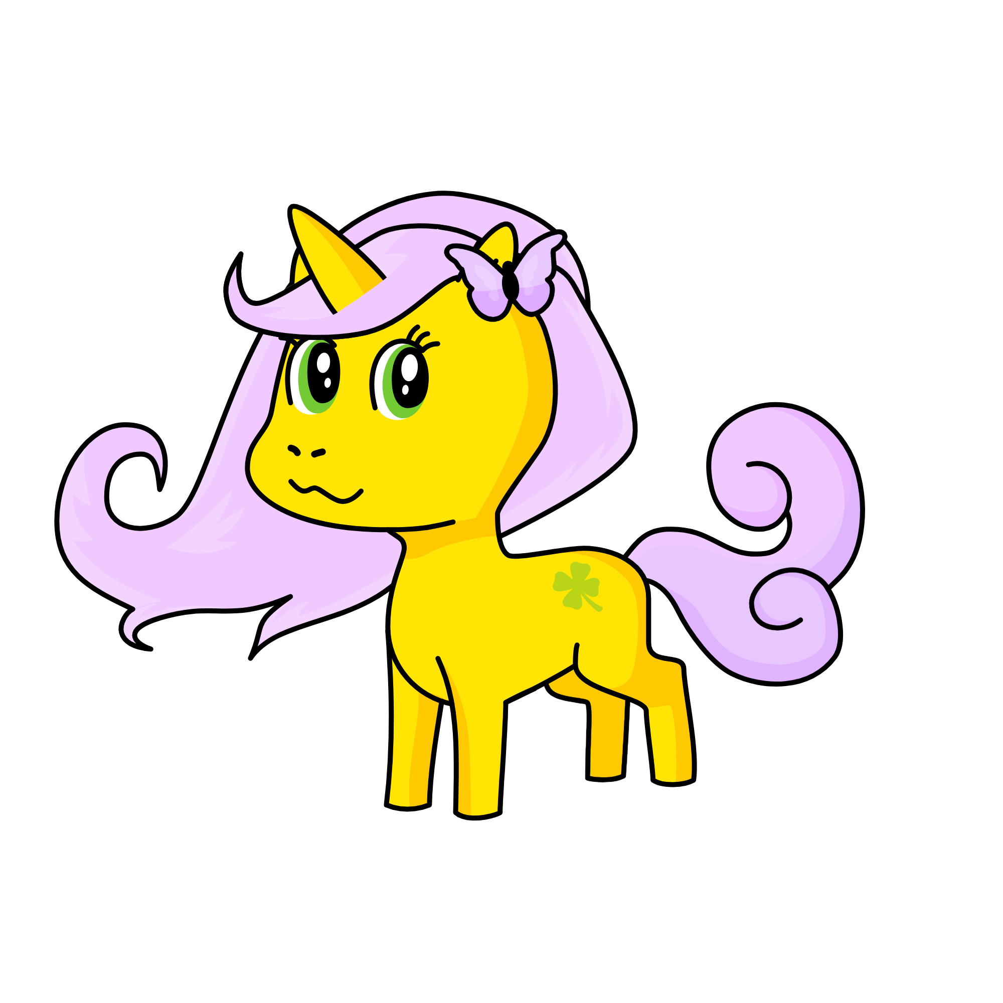 Flower, the unicorn