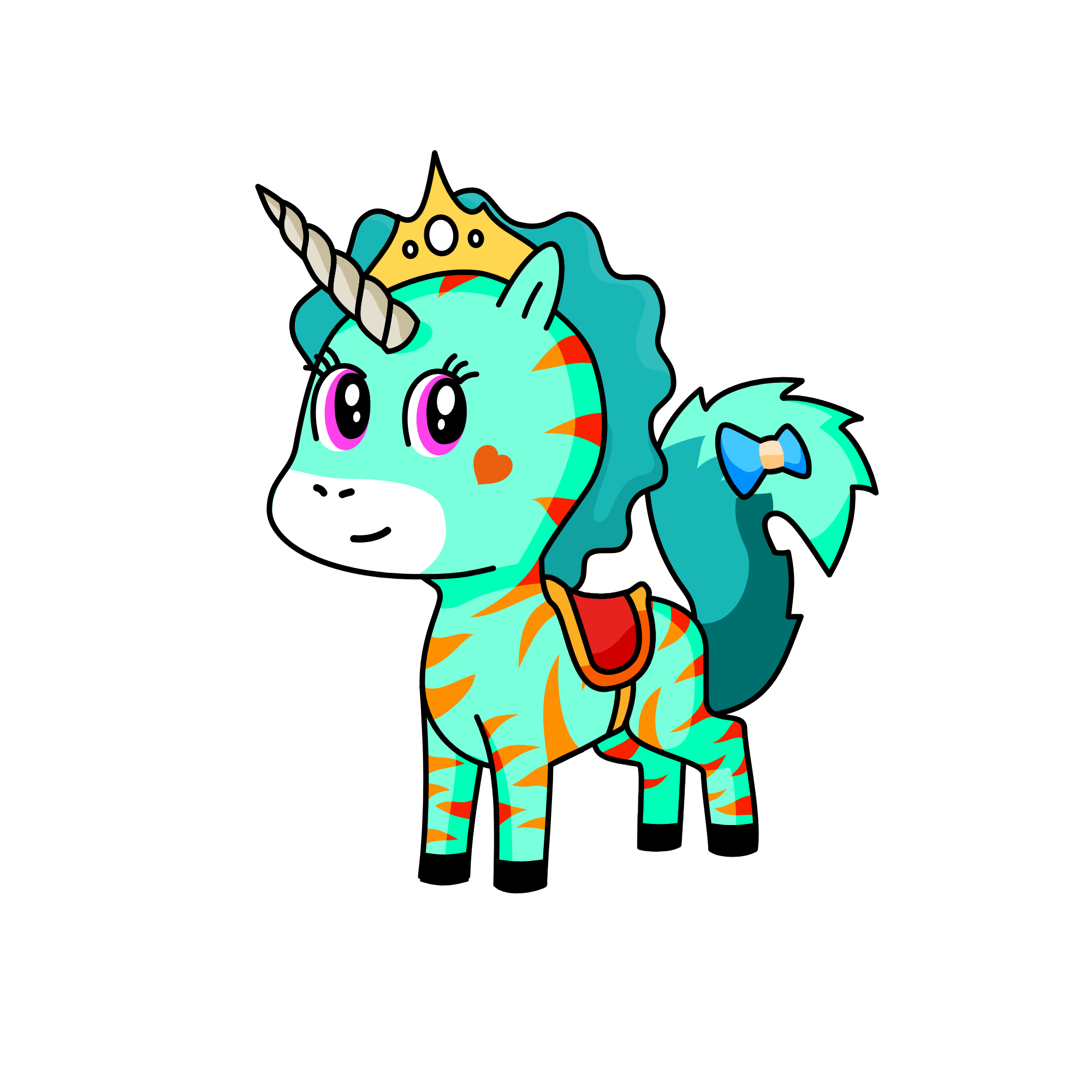 prnsass urnecorn, the unicorn