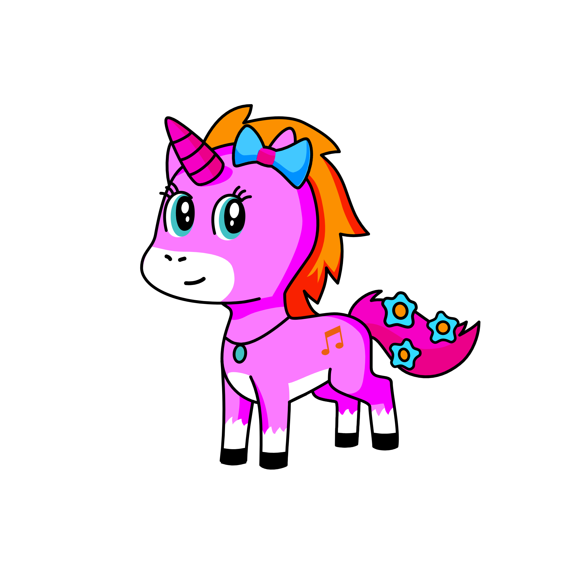 chmurka, the unicorn