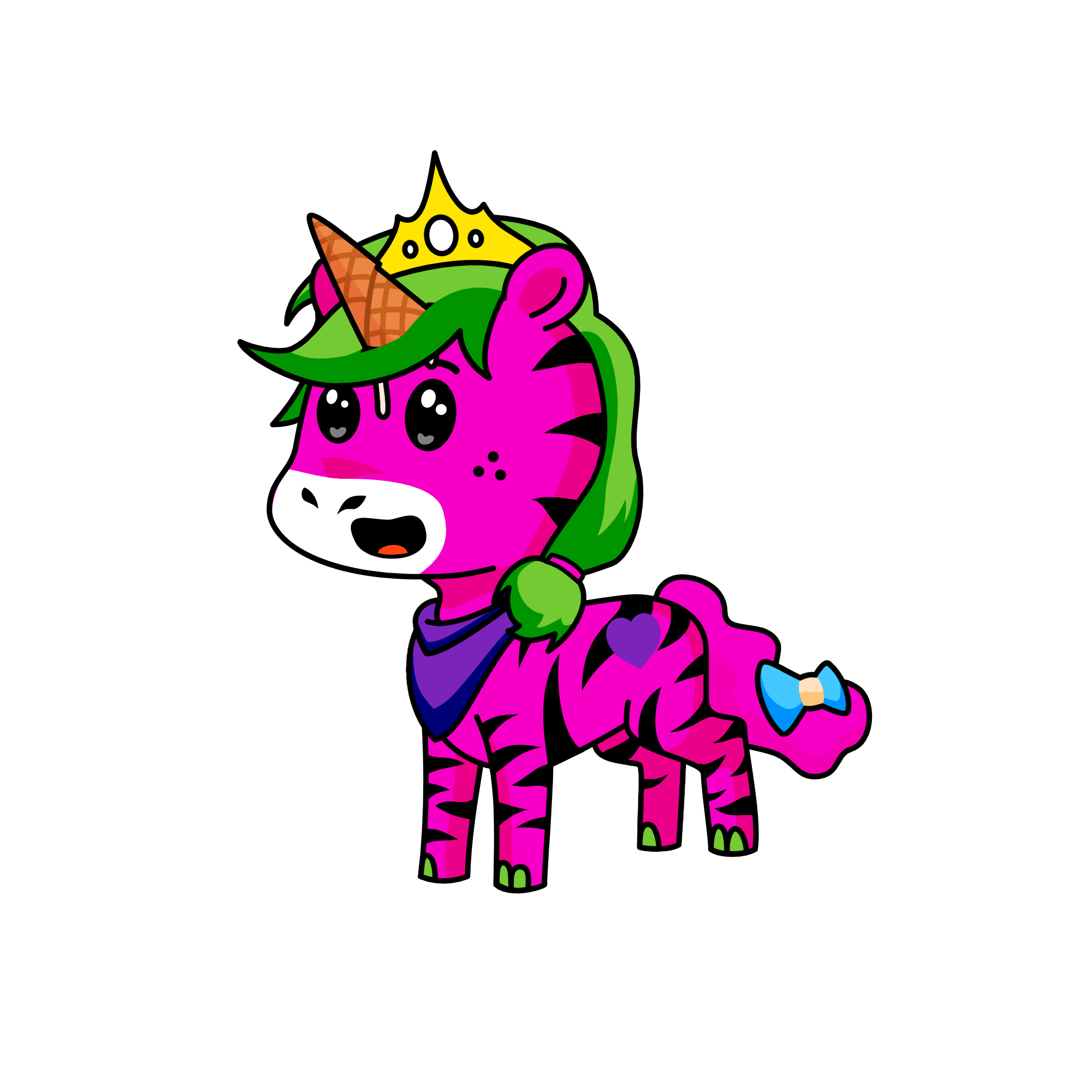 Princess Tallulah, the unicorn