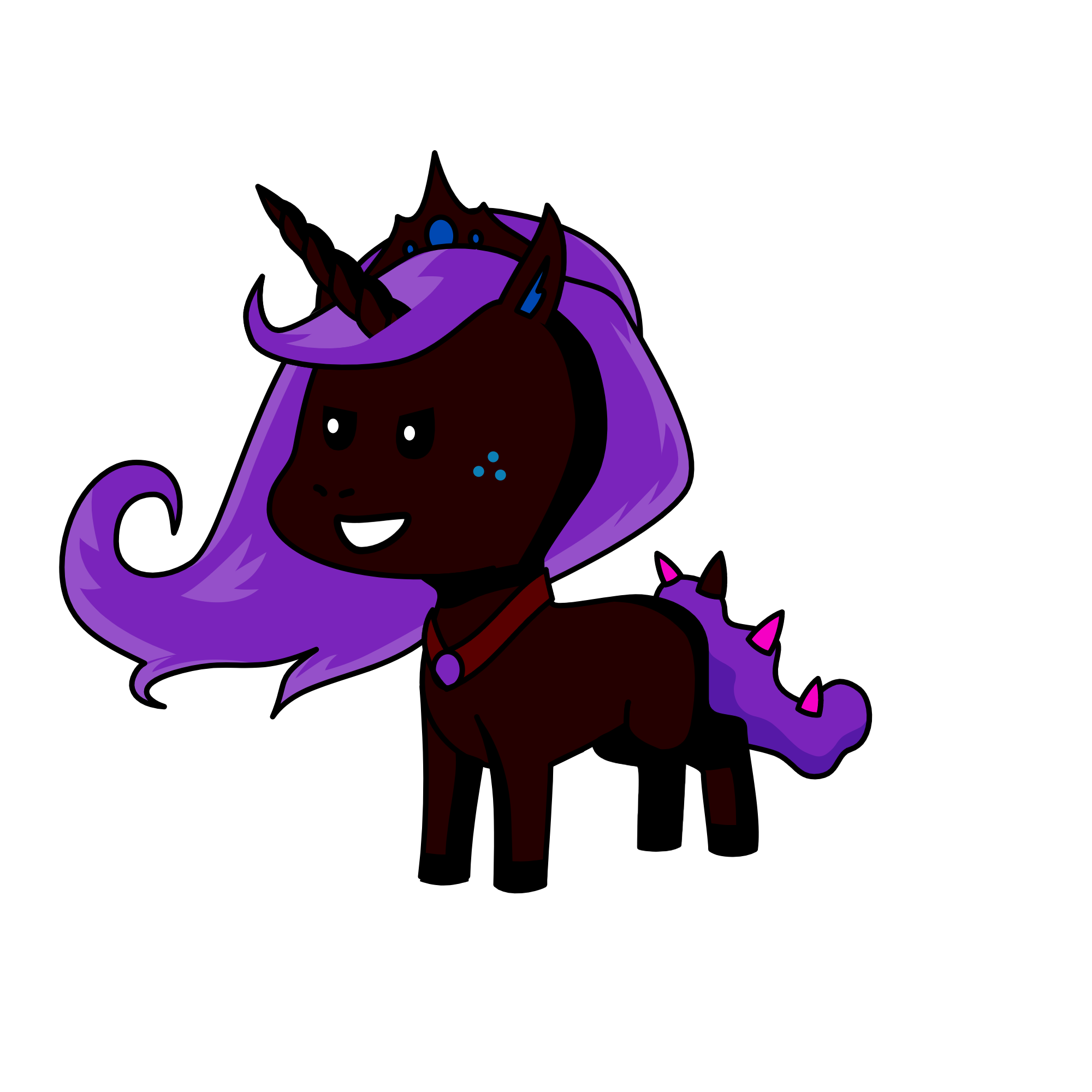 Malefyca@(:D:, the unicorn