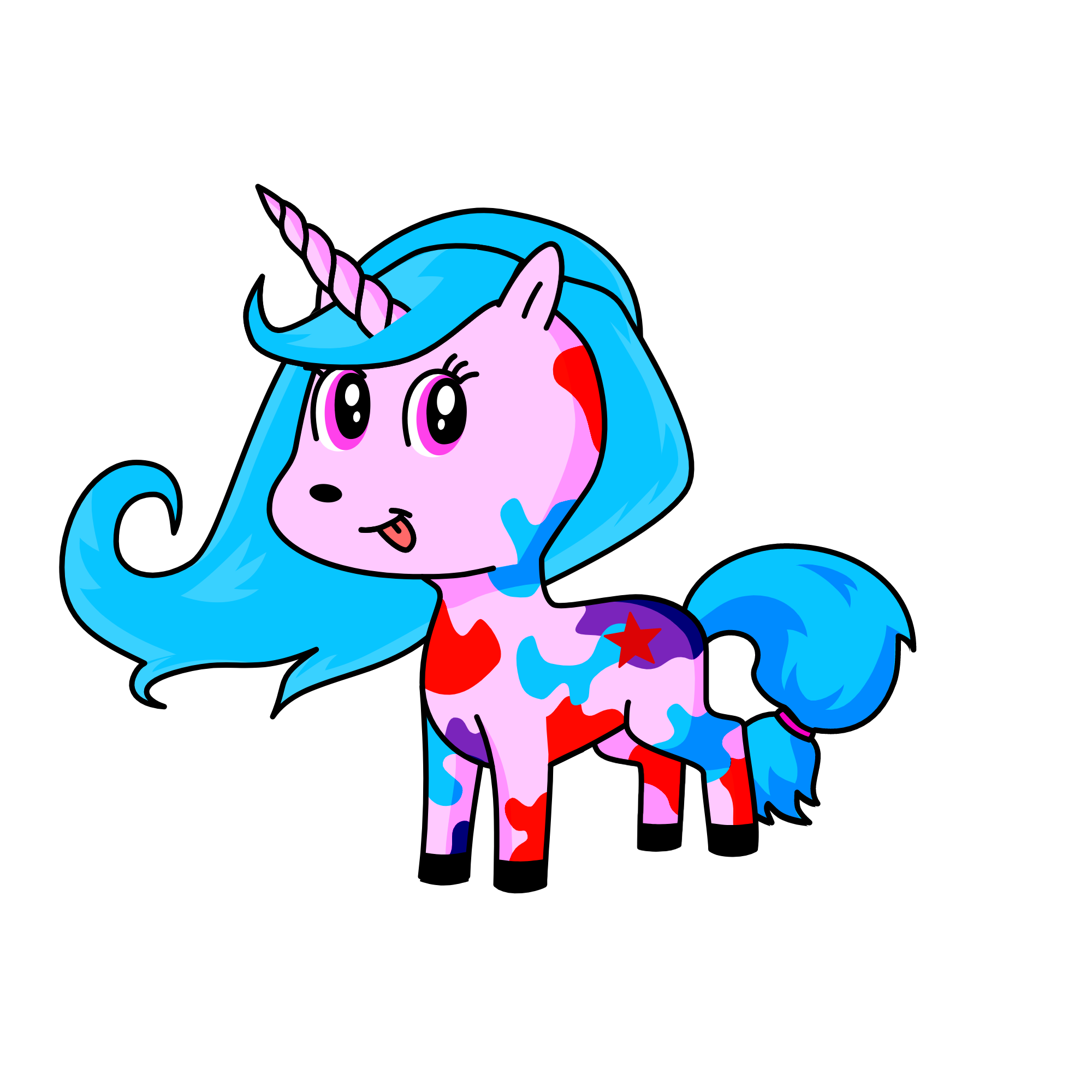mia, the unicorn