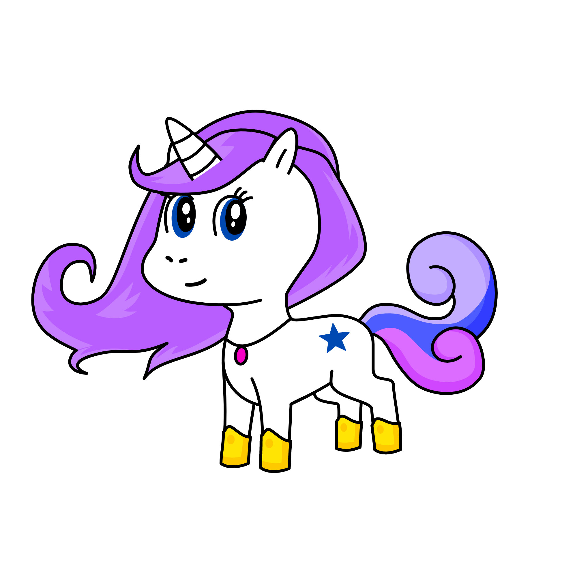 Baby Rarity, the unicorn