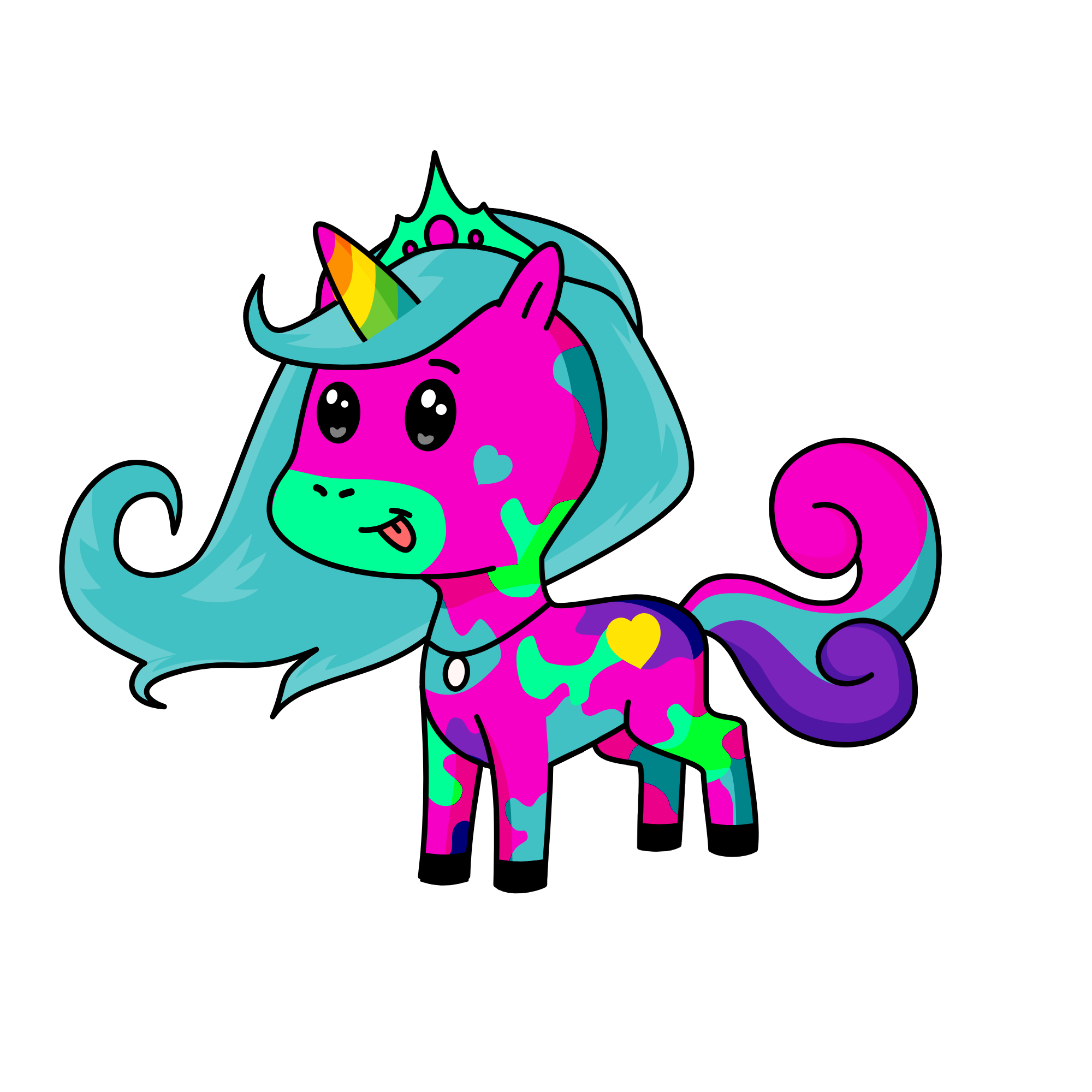 Meee, the unicorn