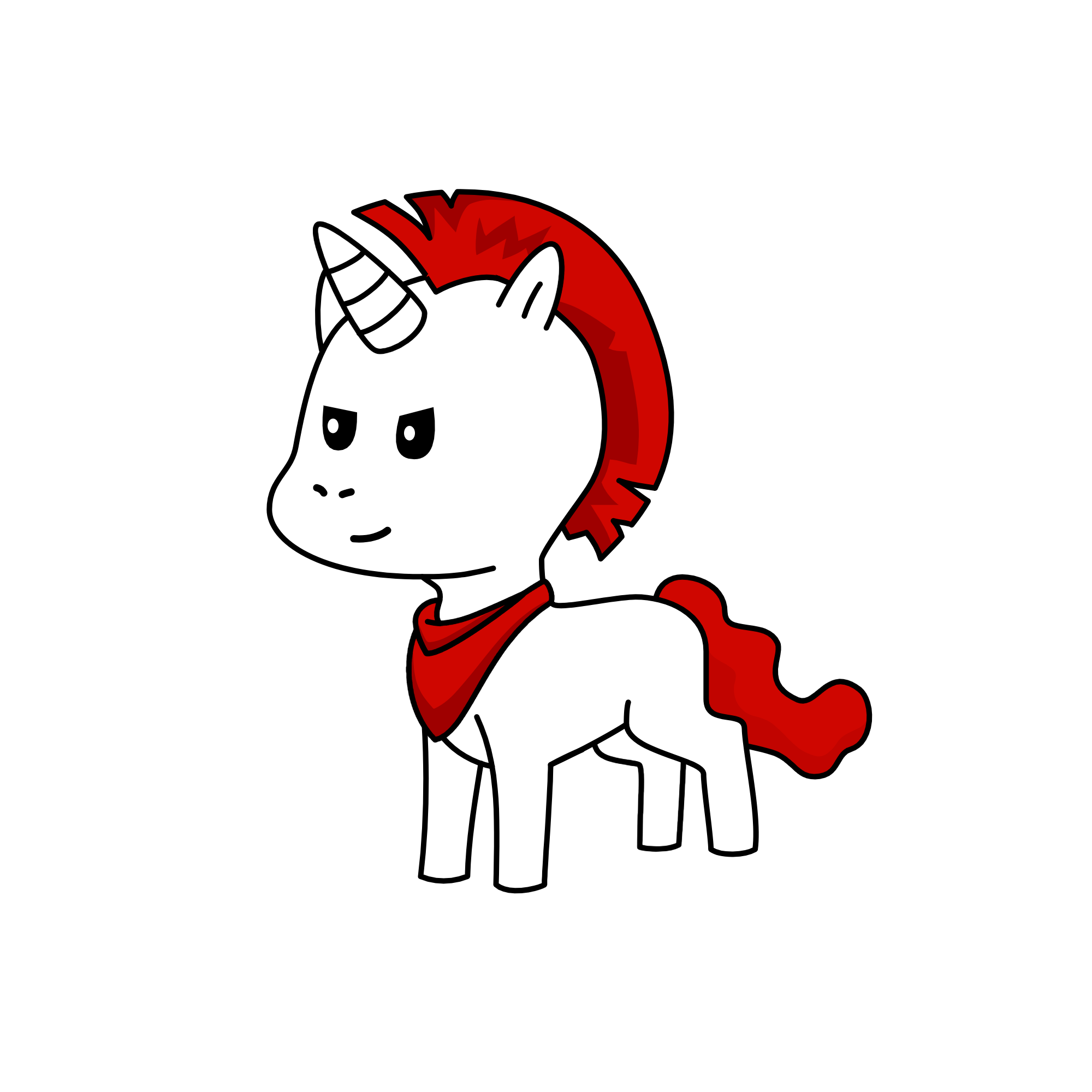 Readd, the unicorn