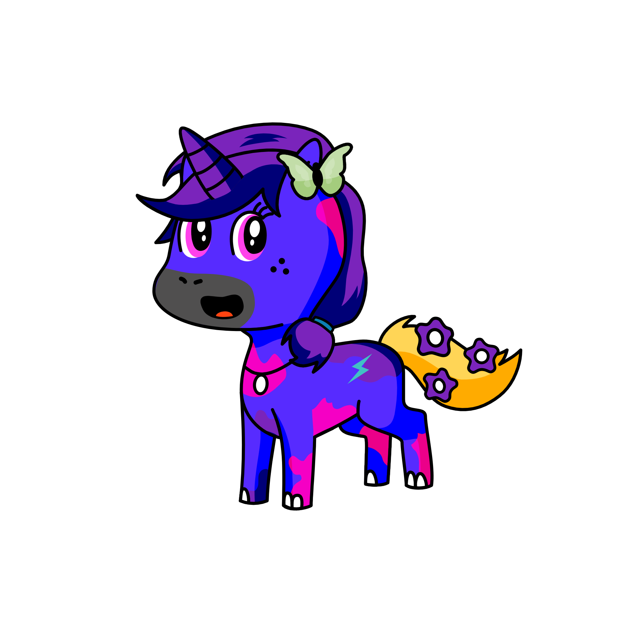 Moonlight , the unicorn