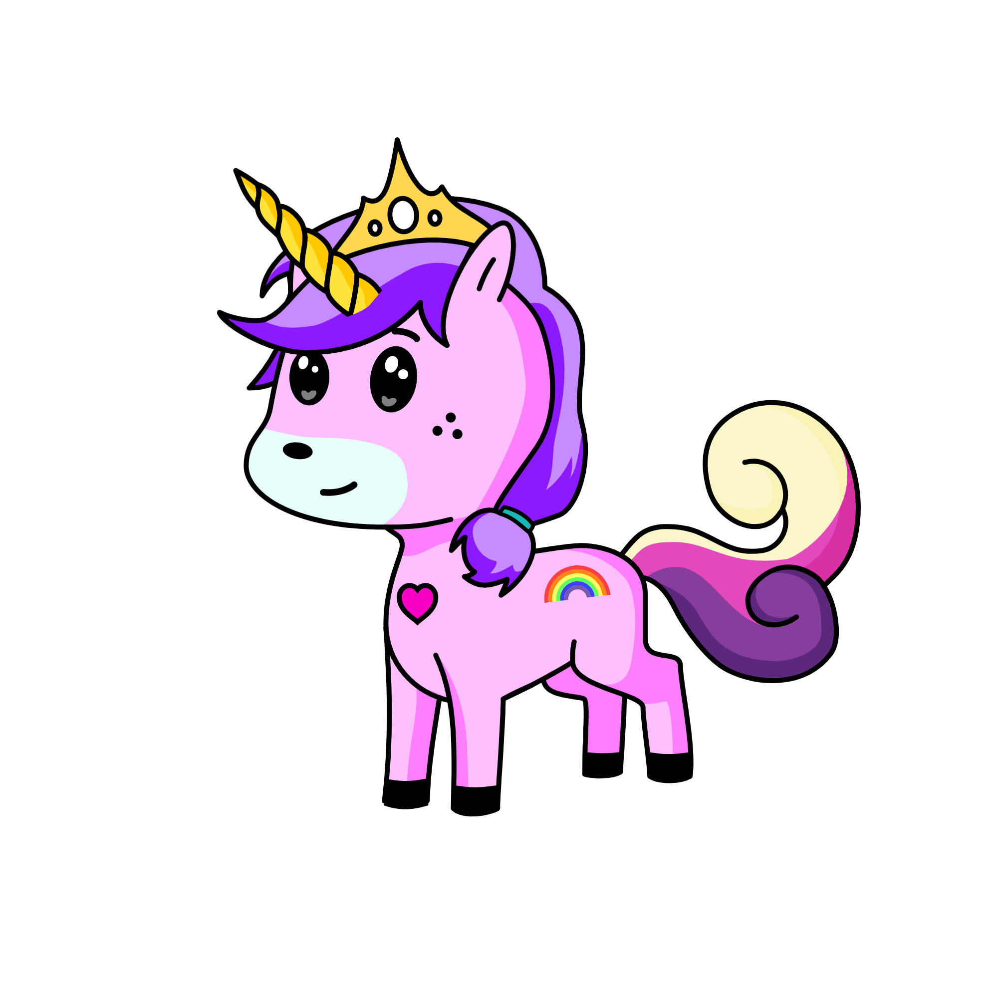 Gillter, the unicorn