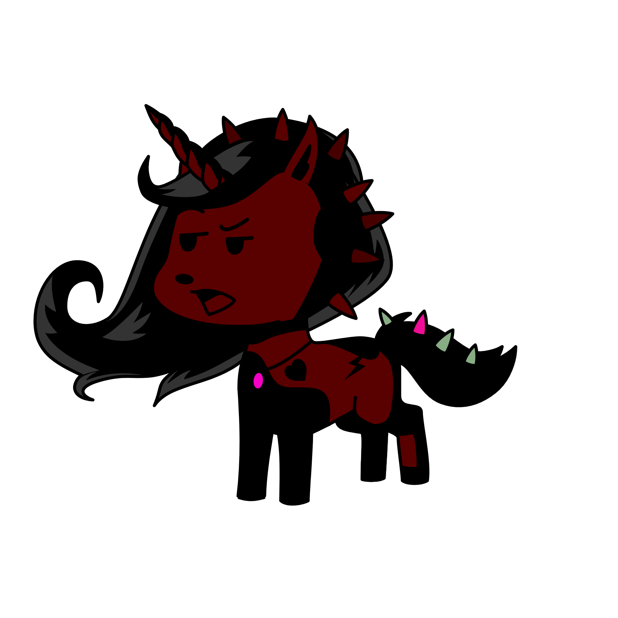 Katie(emo and a BAD BITCH), the unicorn