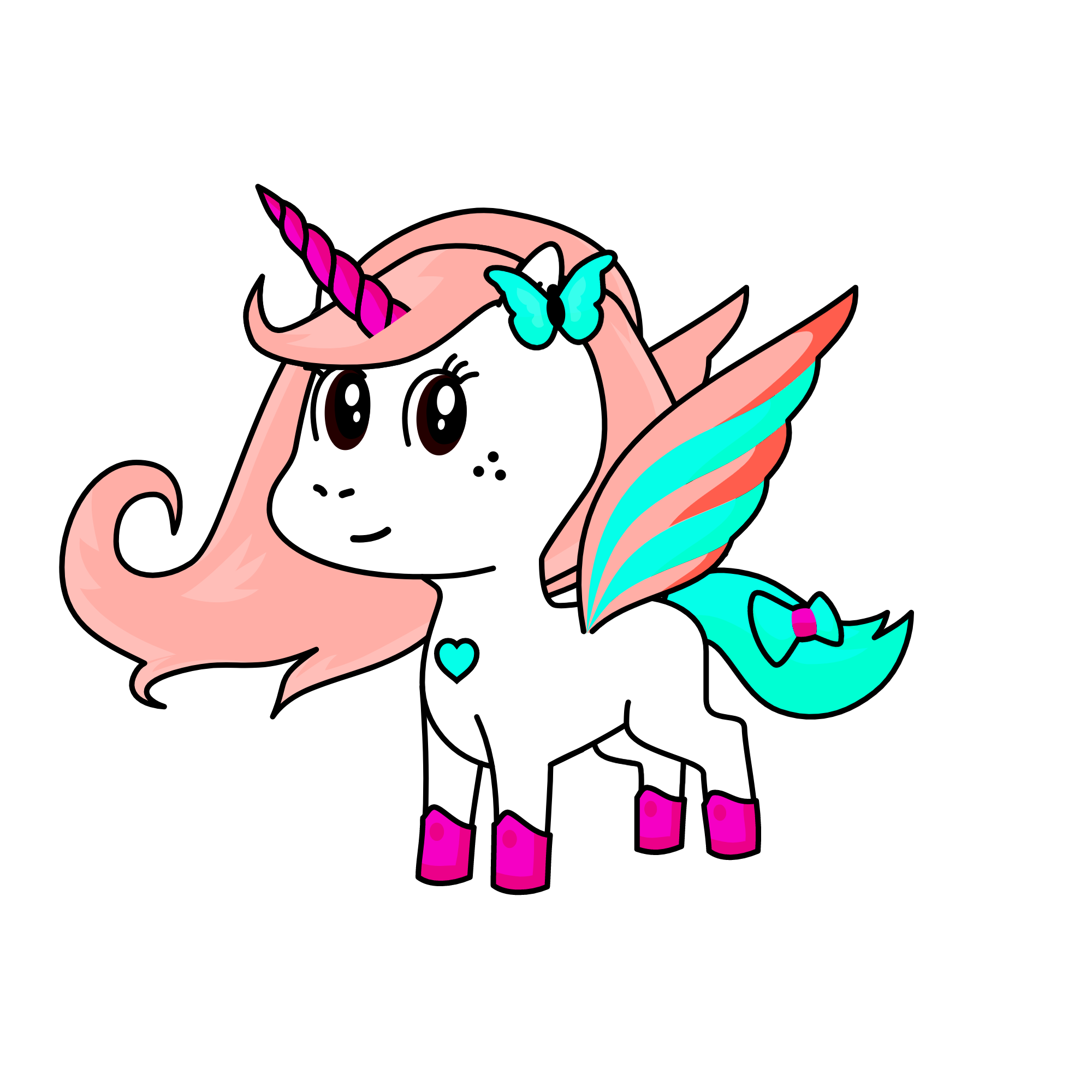 Noor, the unicorn