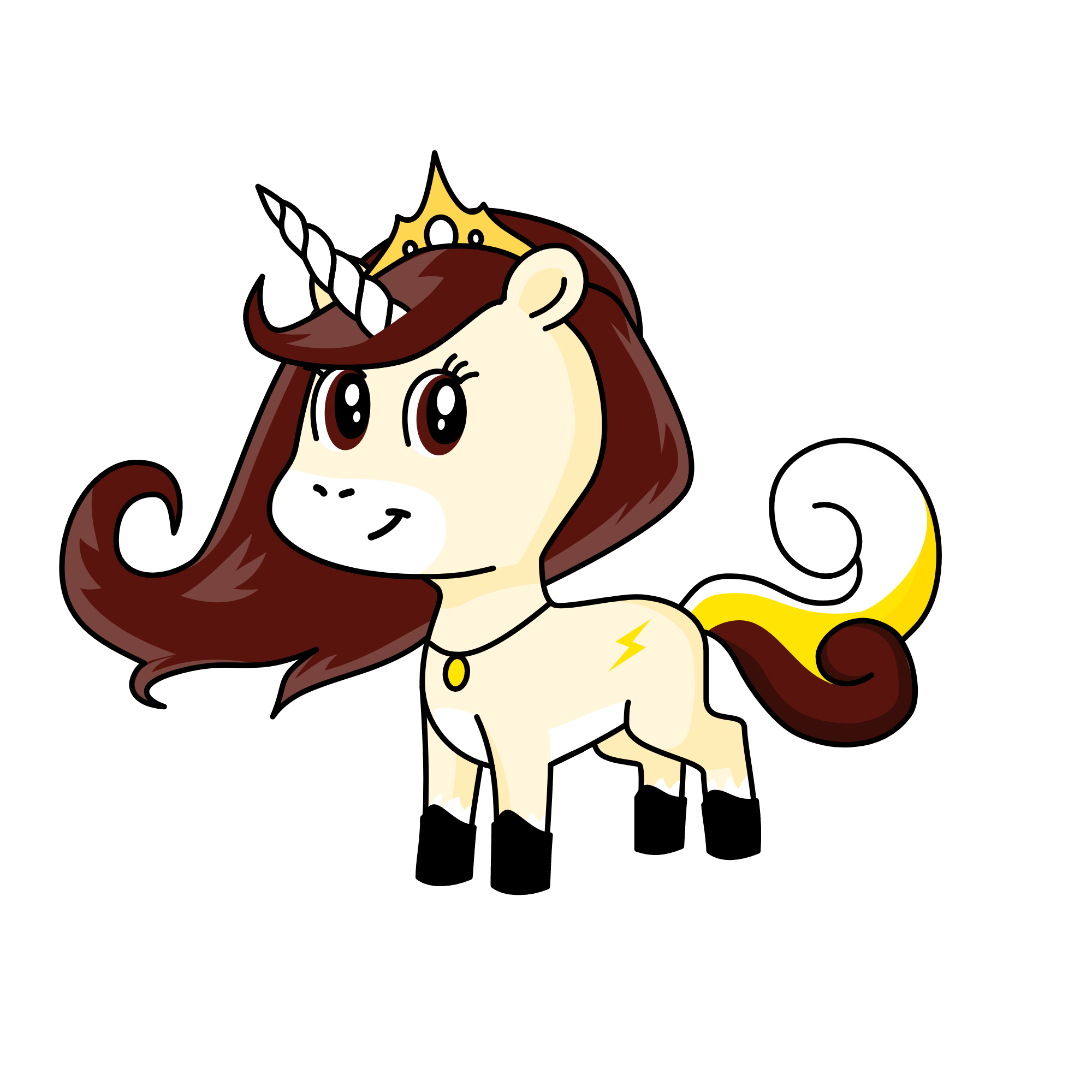 Emily (minha mãe), the unicorn