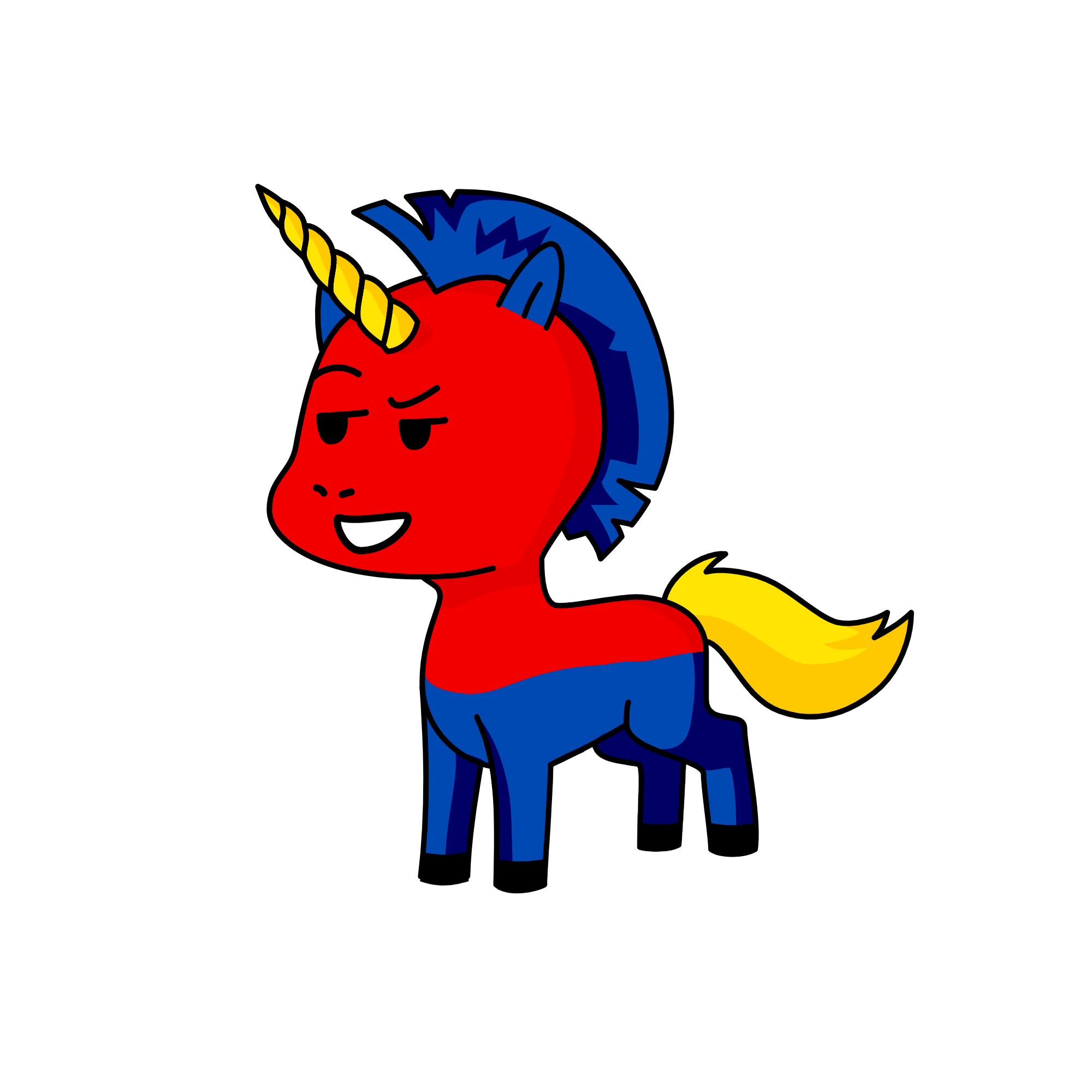 Super Unicorn!, the unicorn