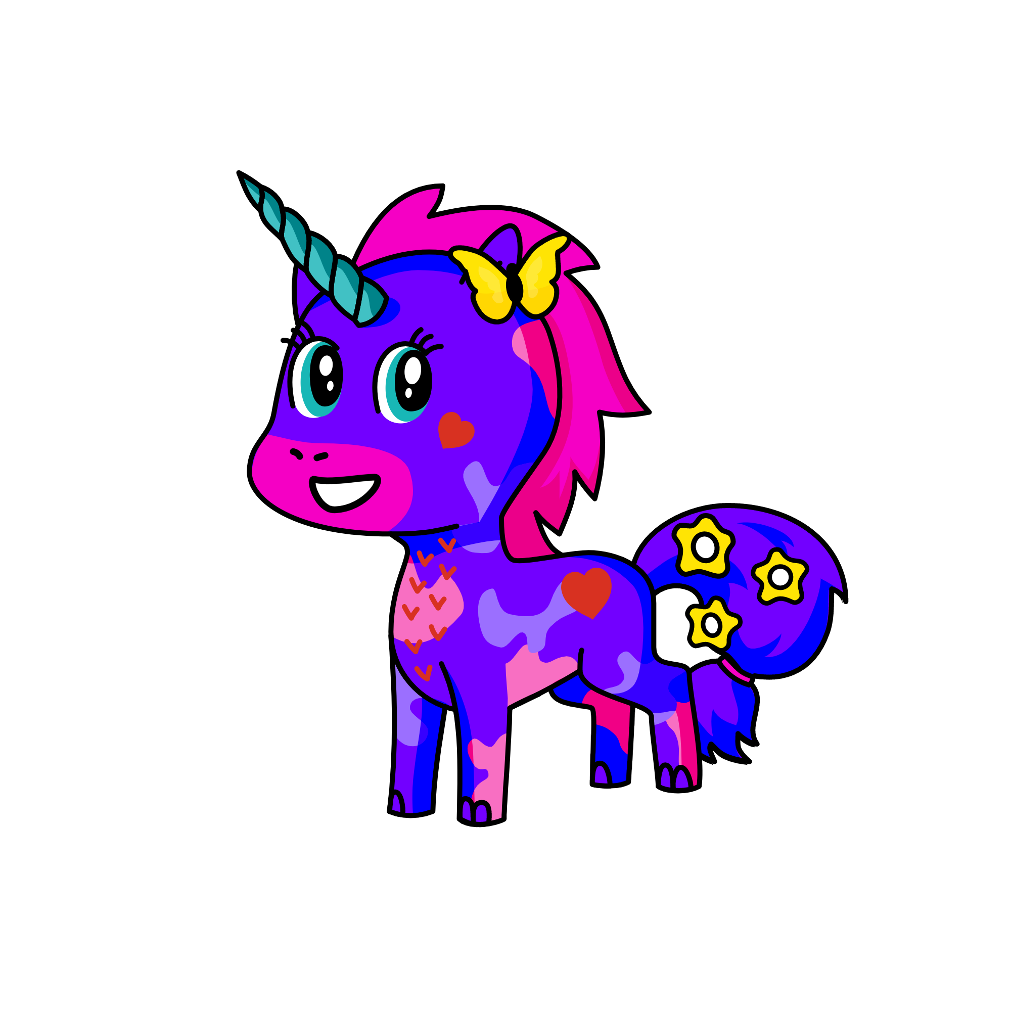 Emily uwu, the unicorn