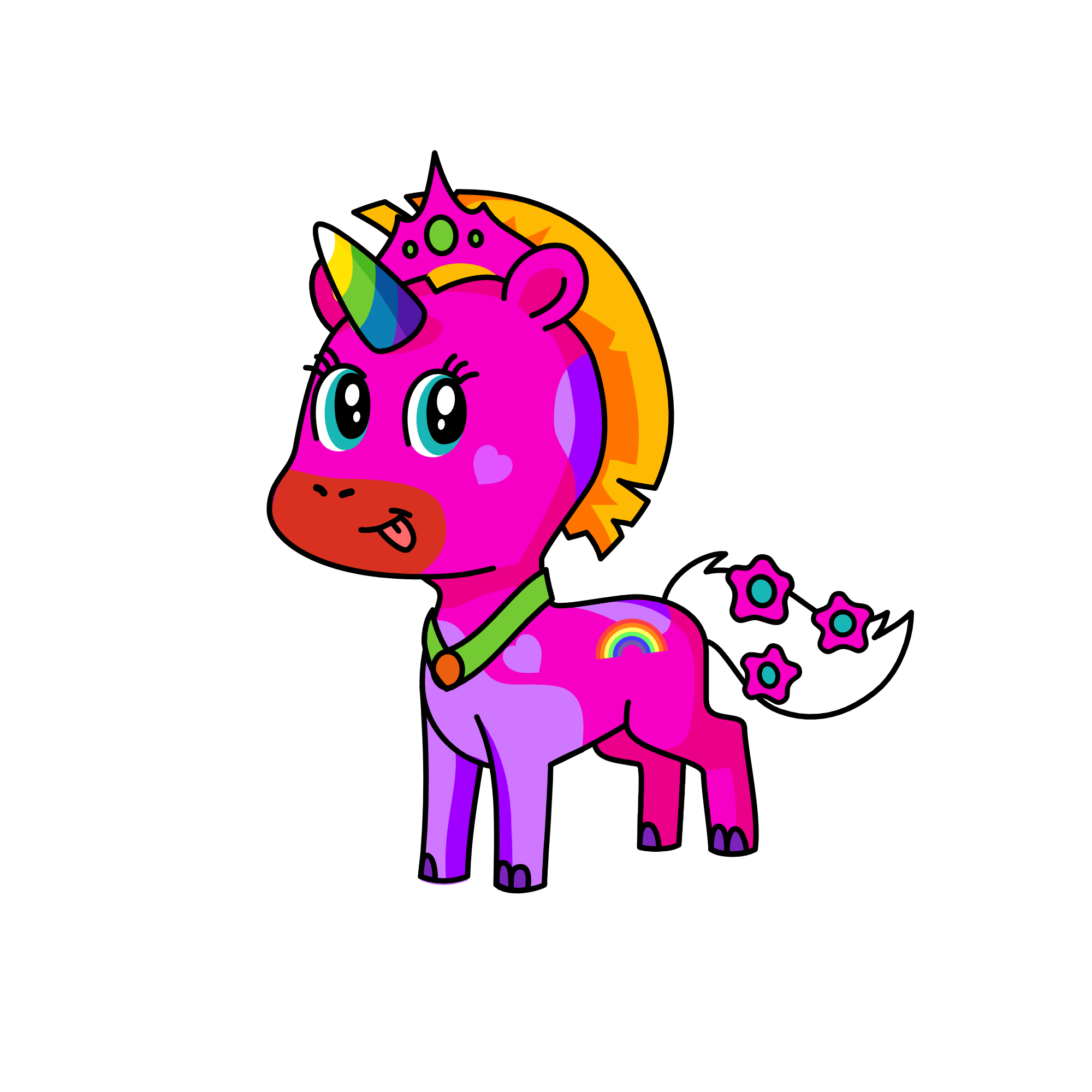 uniman, the unicorn