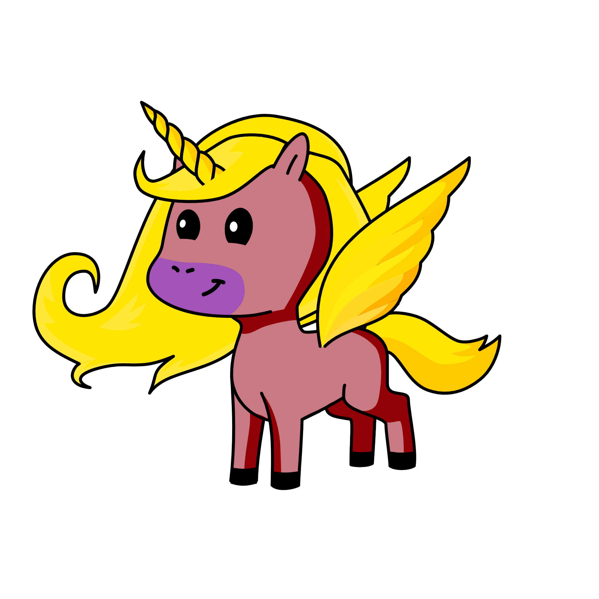 GOLD, the unicorn