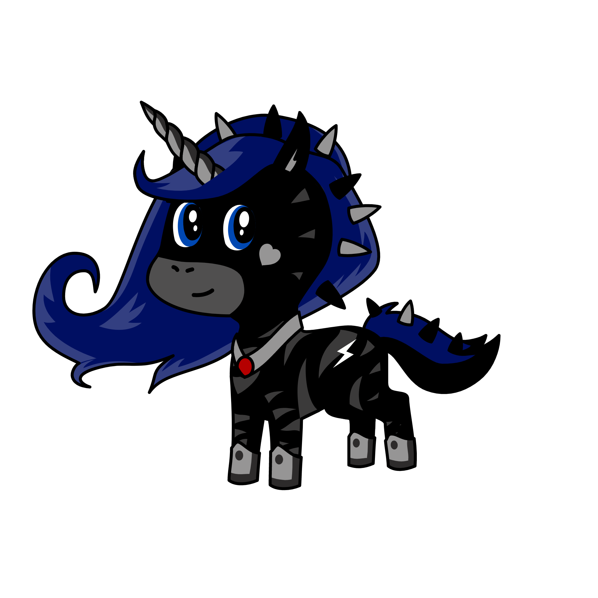 Lune, the unicorn