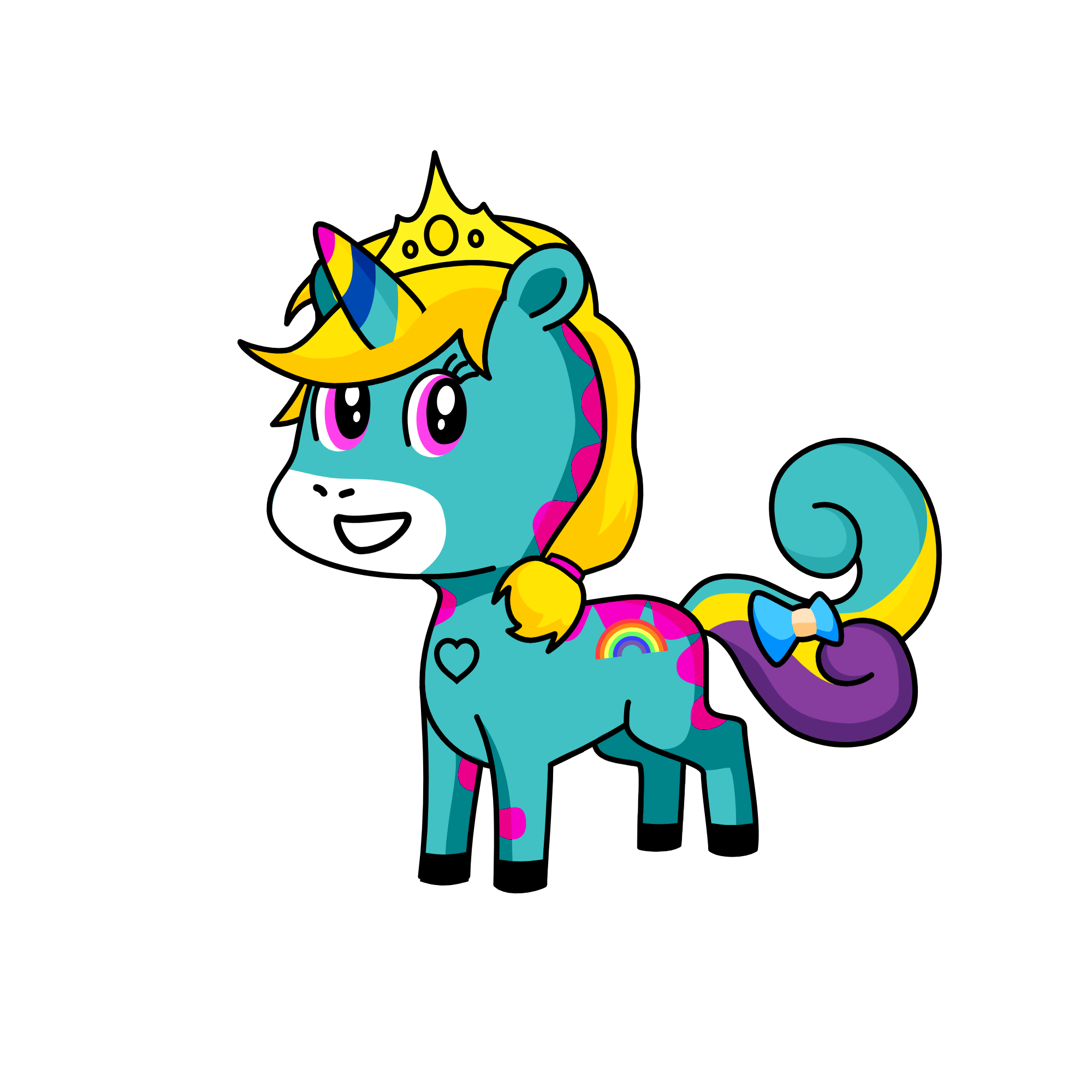 יופי, the unicorn