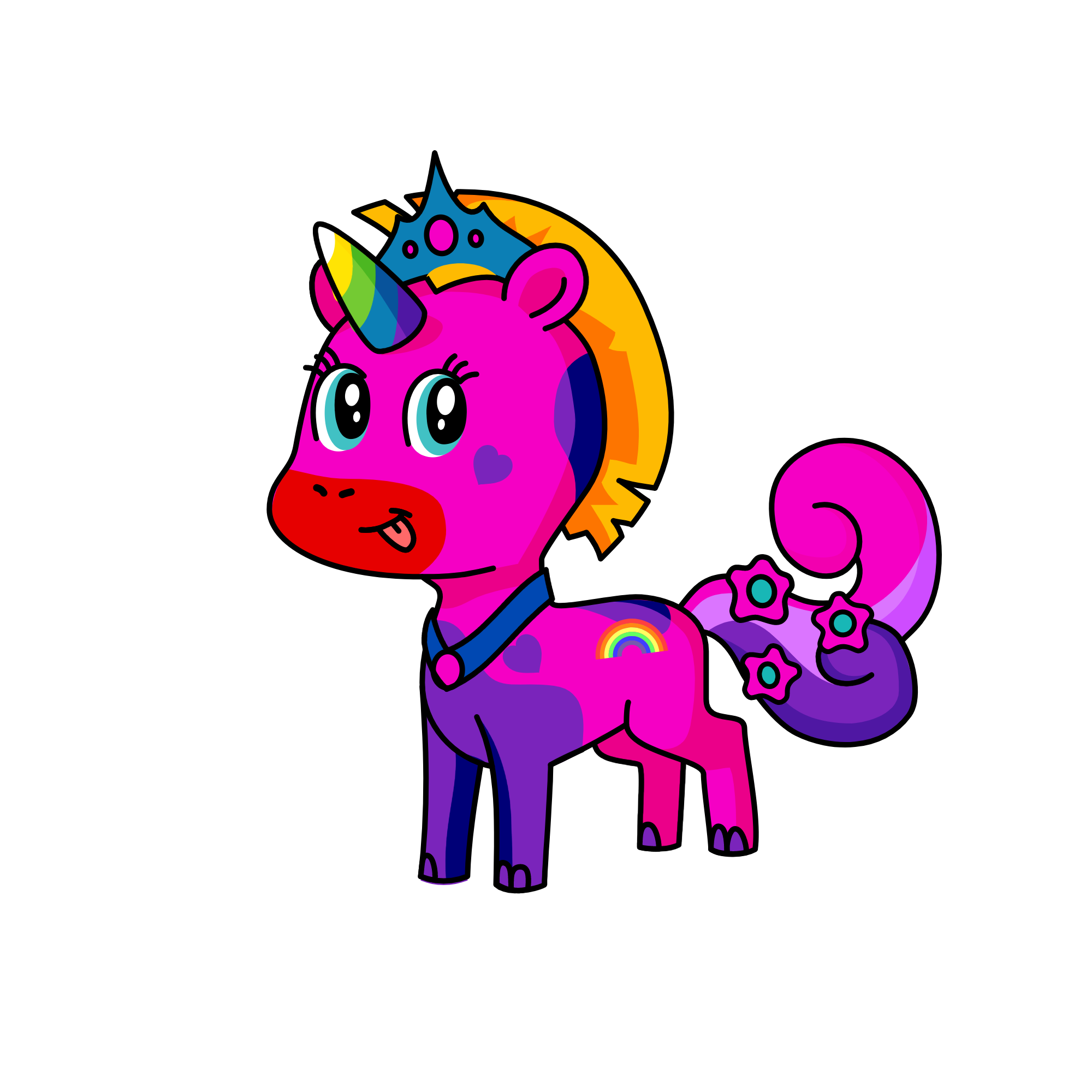 gamercorn, the unicorn