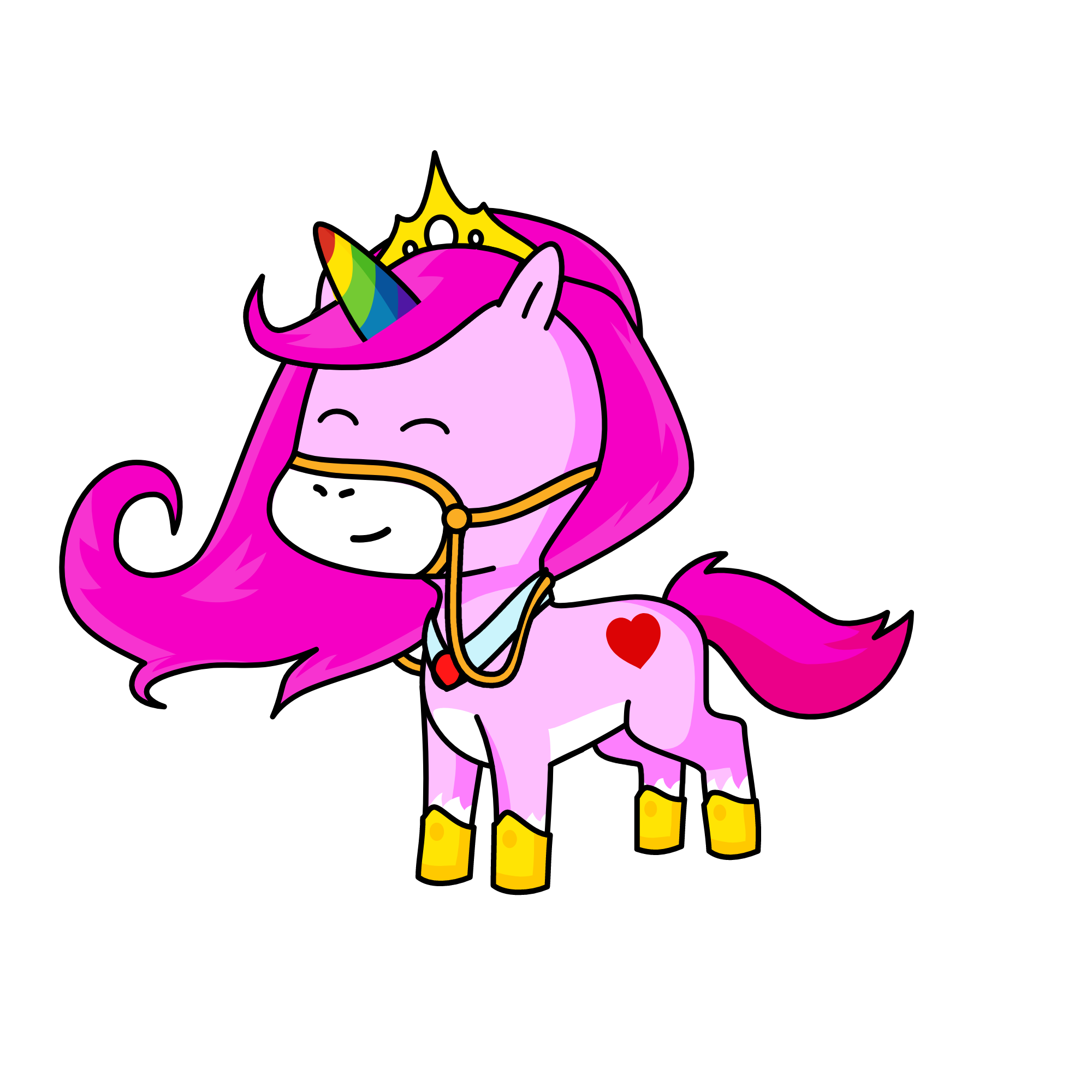 Perky, the unicorn