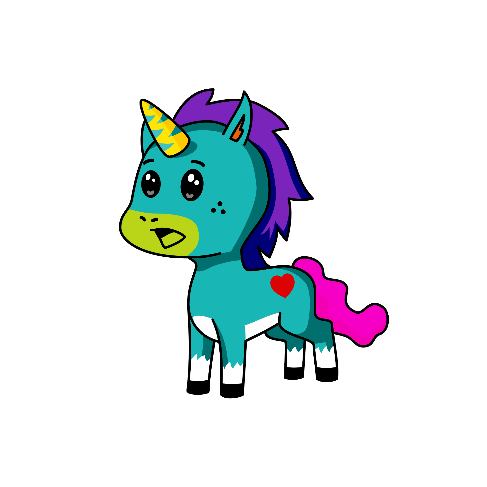 hola, the unicorn