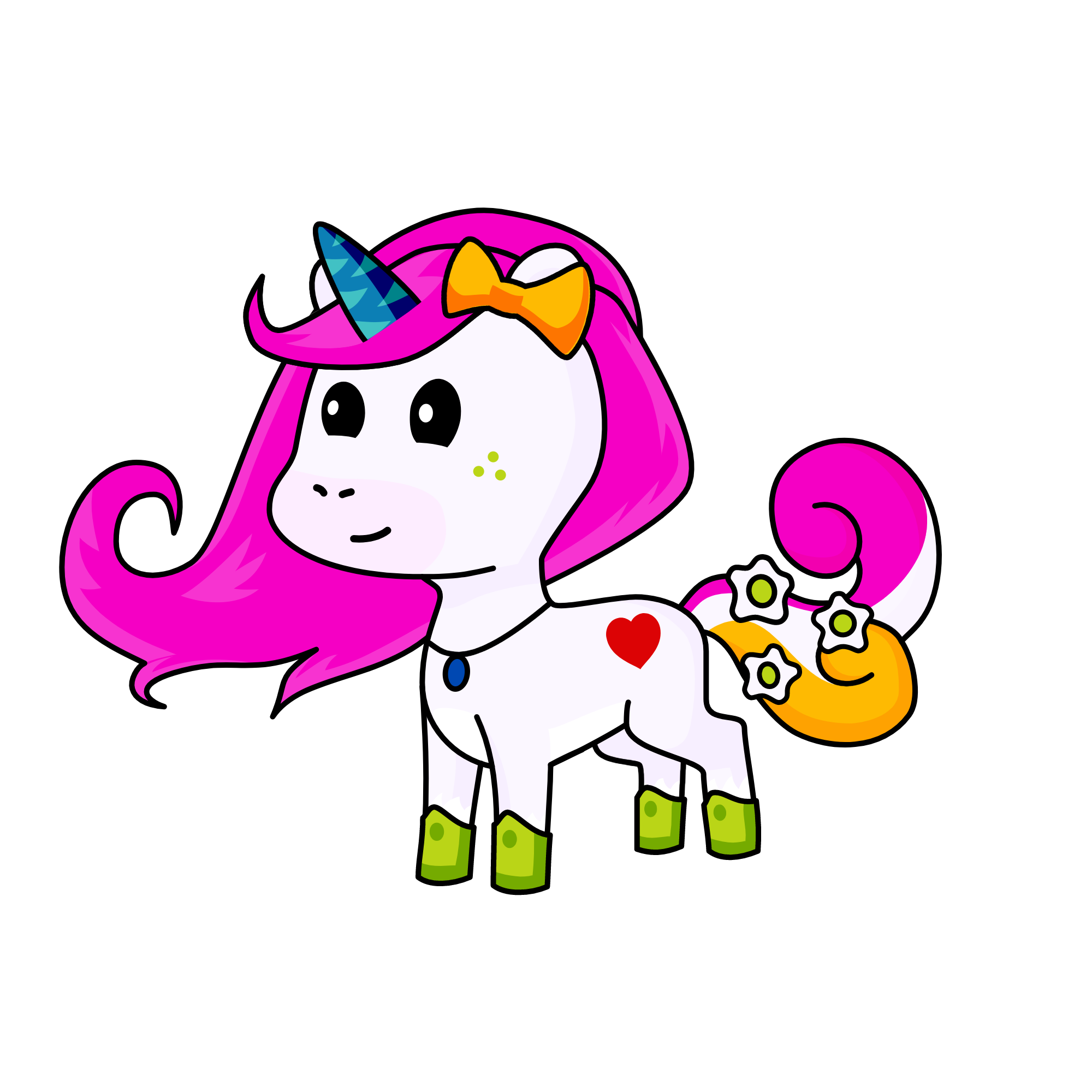 Love, the unicorn